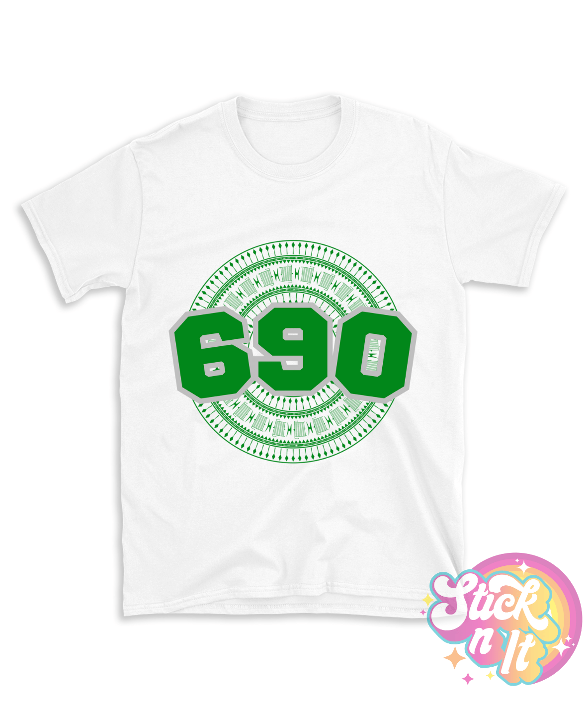 TOKELAU 690 WHITE SHIRT - Stick N It