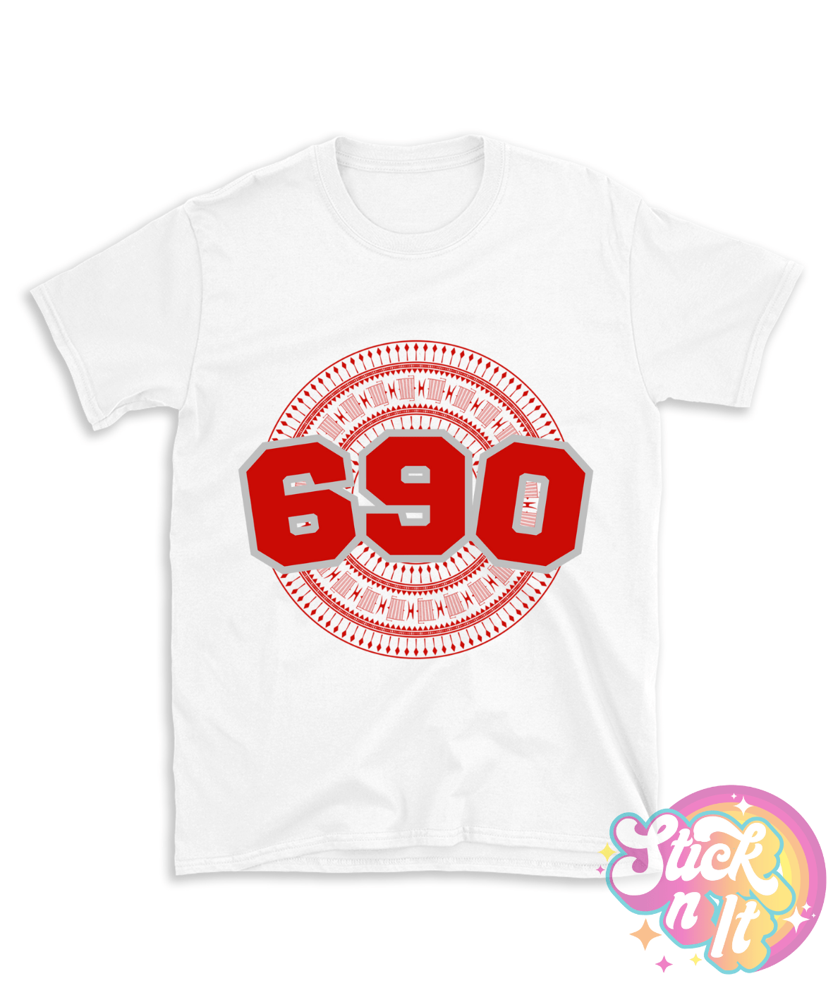 TOKELAU 690 WHITE SHIRT - Stick N It