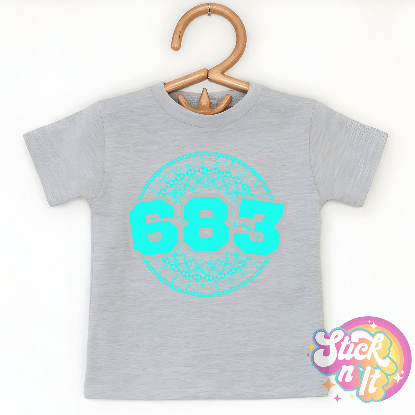 NIUE 683 KIDS GREY SHIRT - Stick N It