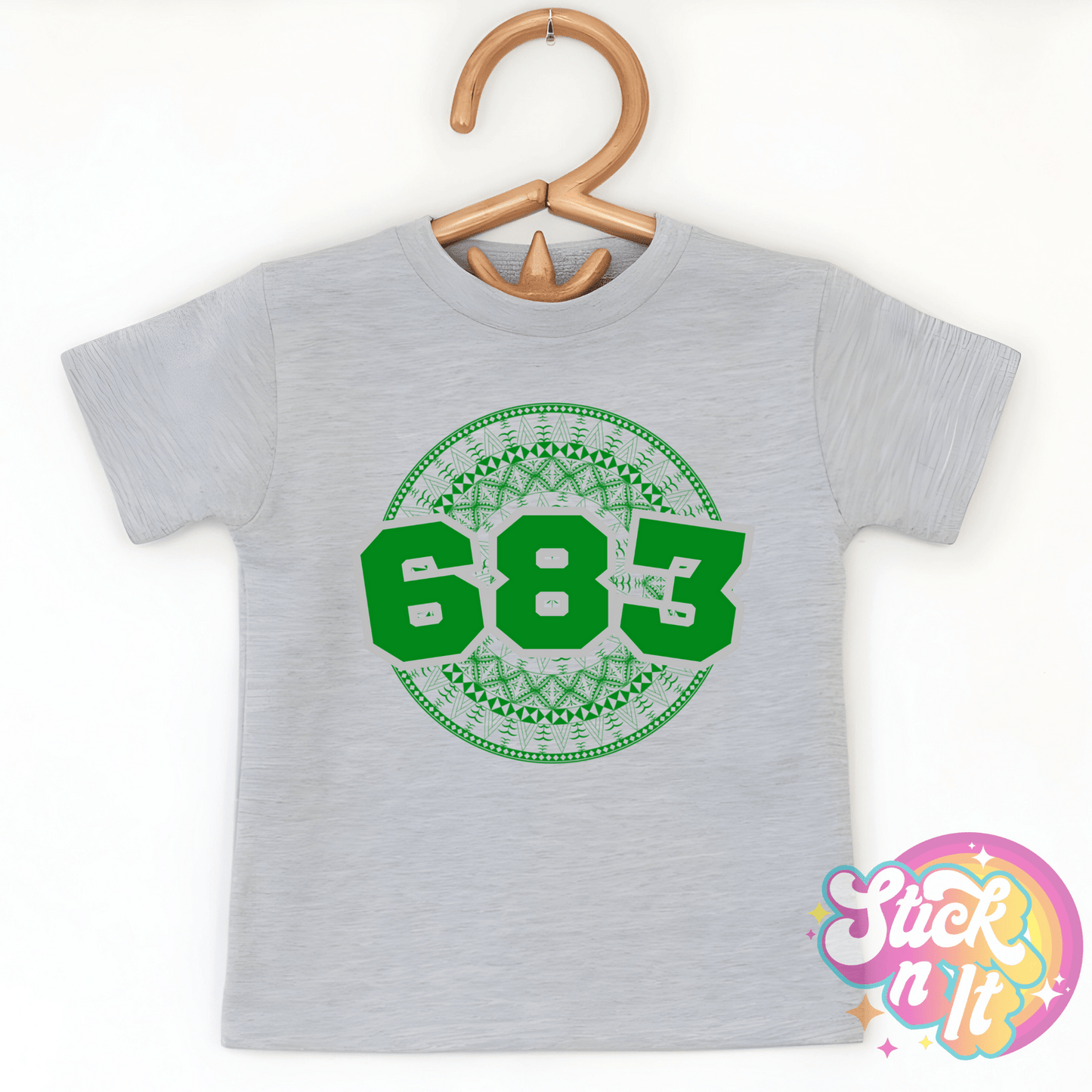 NIUE 683 KIDS GREY SHIRT - Stick N It