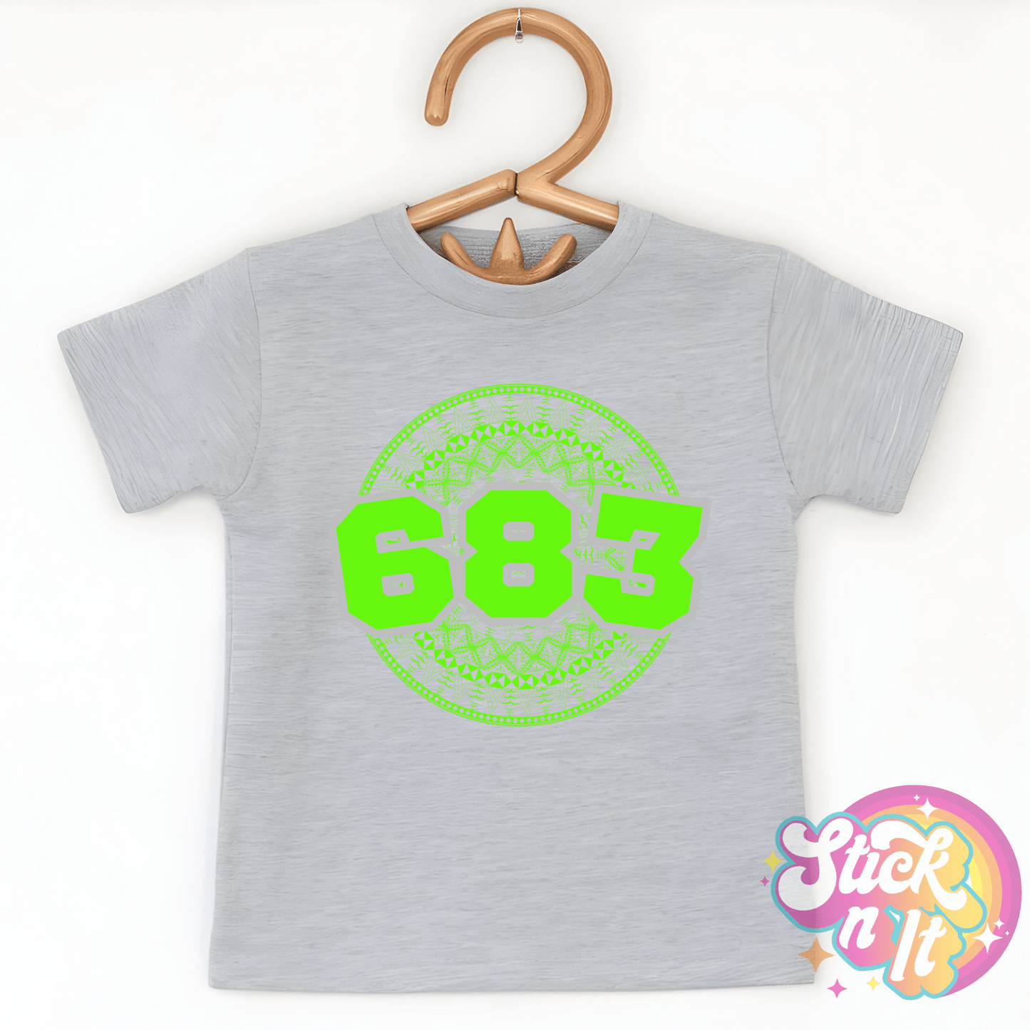 NIUE 683 KIDS GREY SHIRT - Stick N It