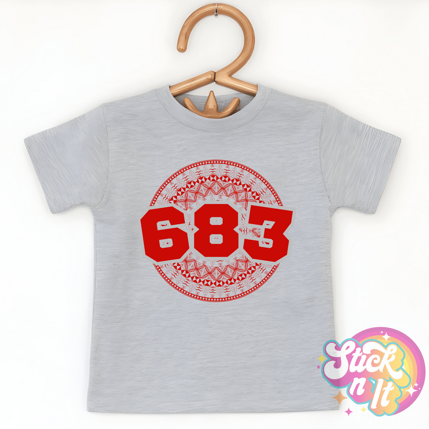 NIUE 683 KIDS GREY SHIRT - Stick N It