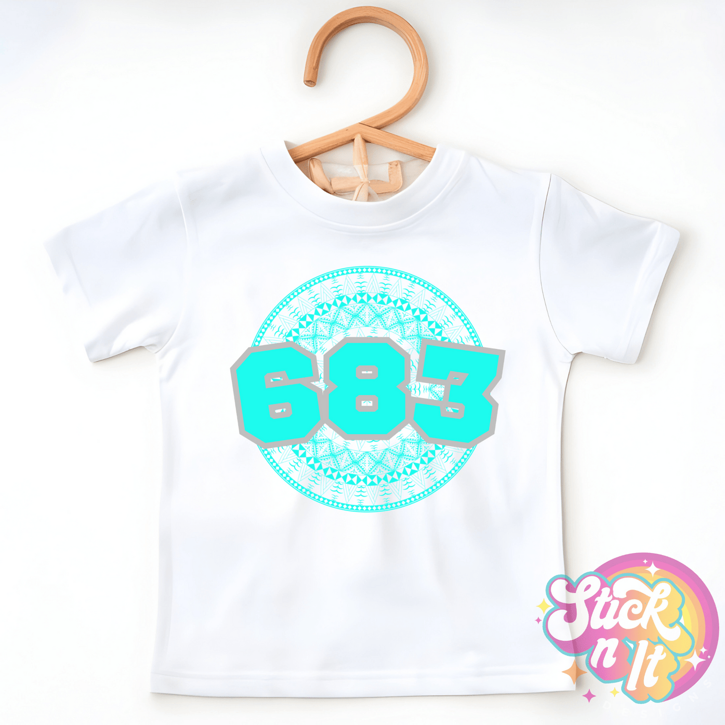 NIUE 683 KIDS WHITE SHIRT - Stick N It