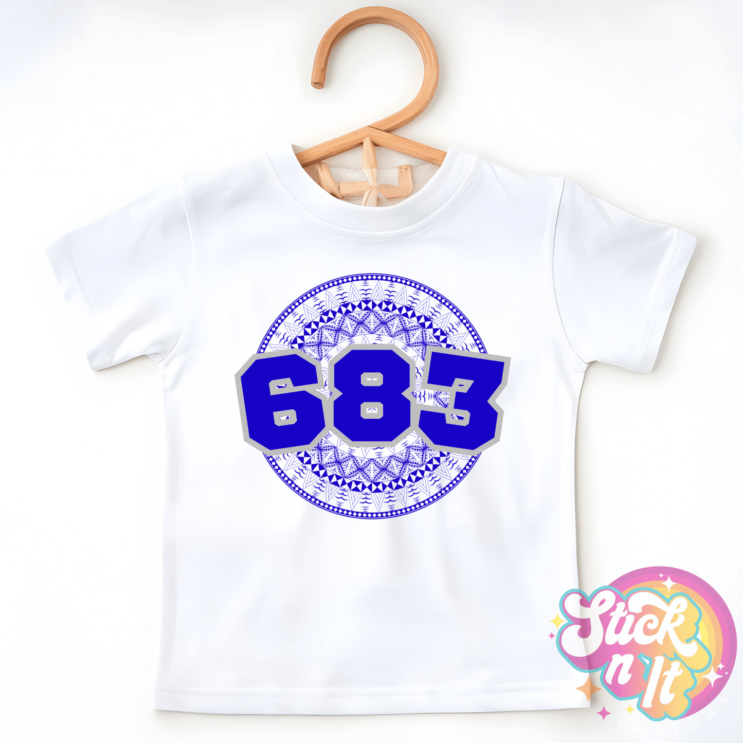 NIUE 683 KIDS WHITE SHIRT - Stick N It