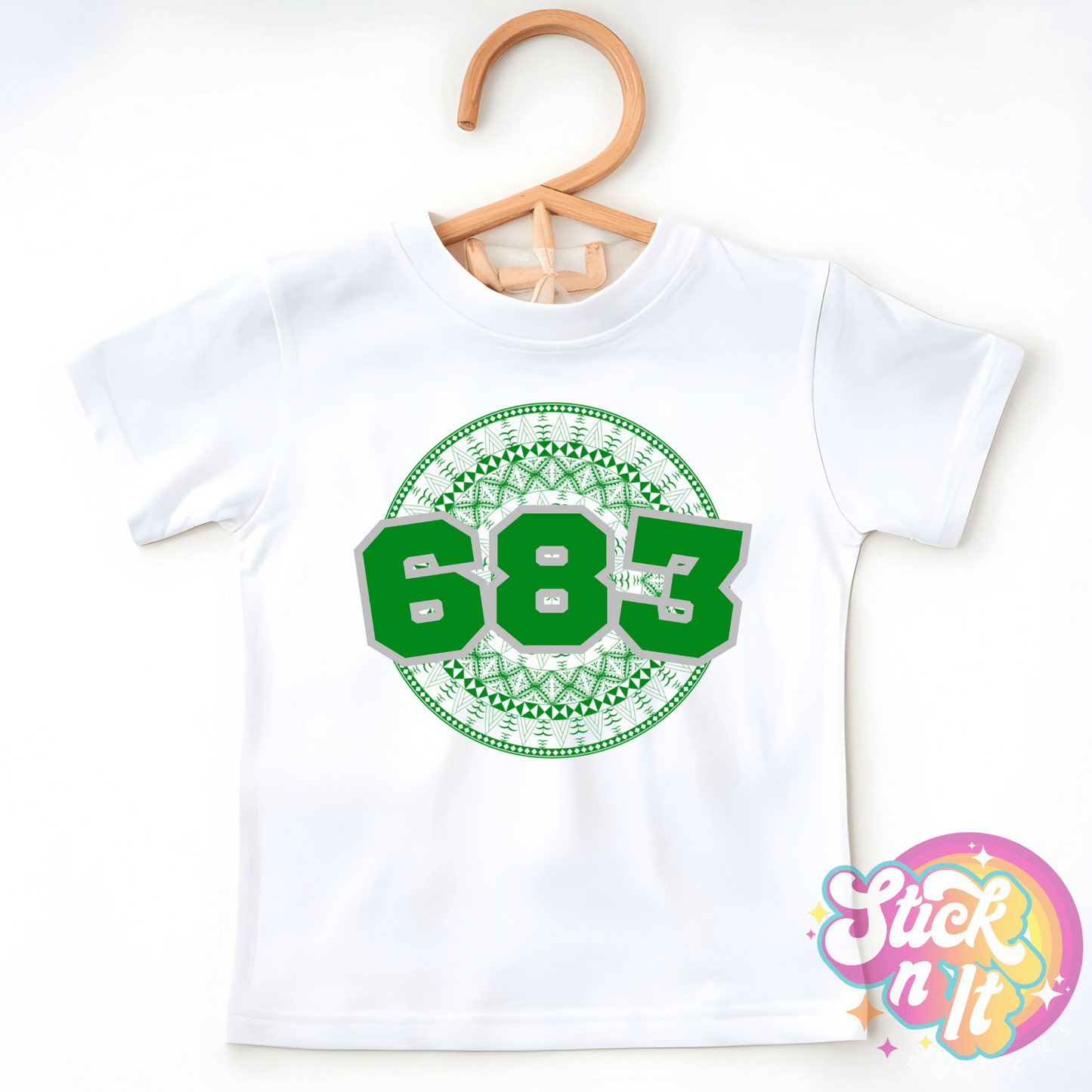 NIUE 683 KIDS WHITE SHIRT - Stick N It