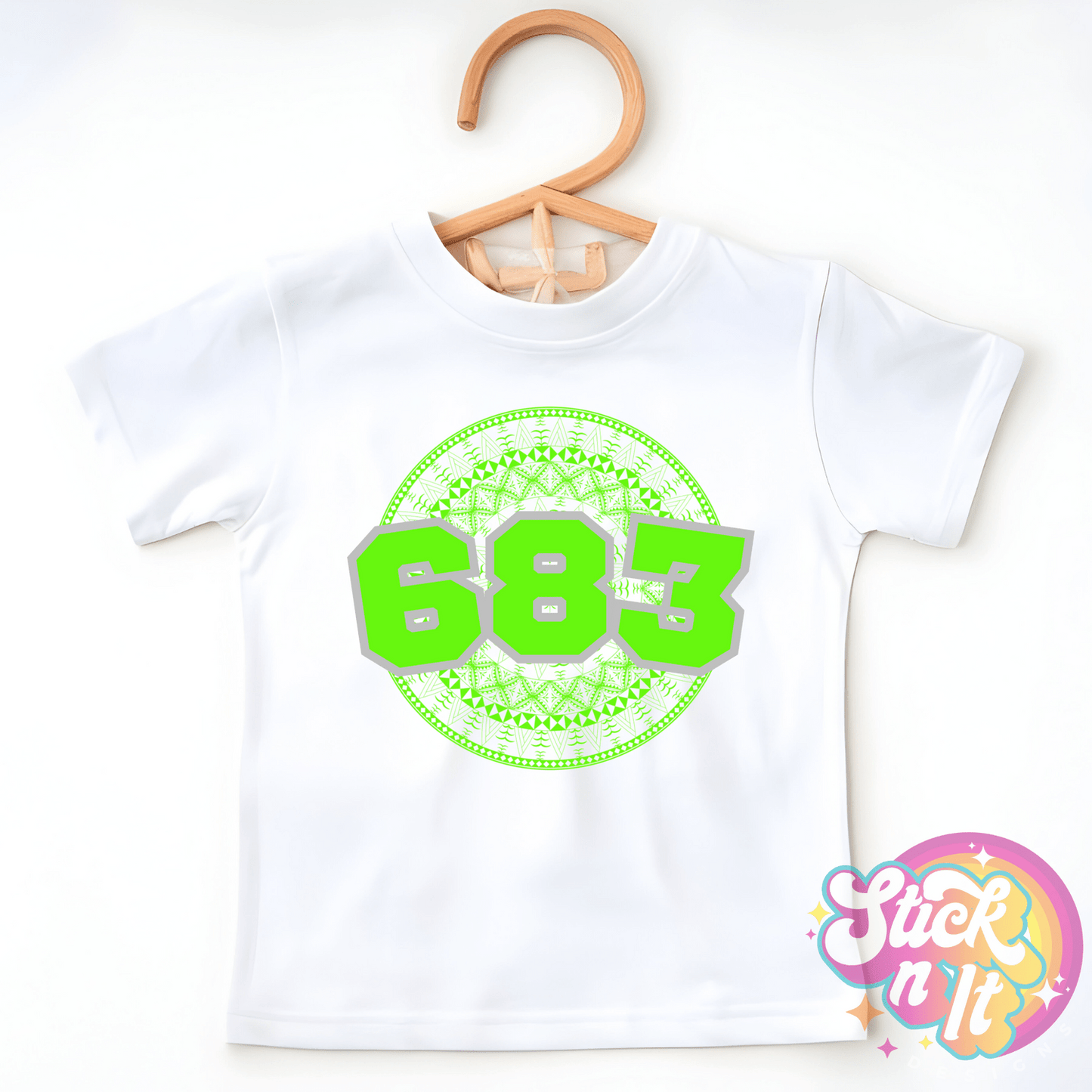 NIUE 683 KIDS WHITE SHIRT - Stick N It