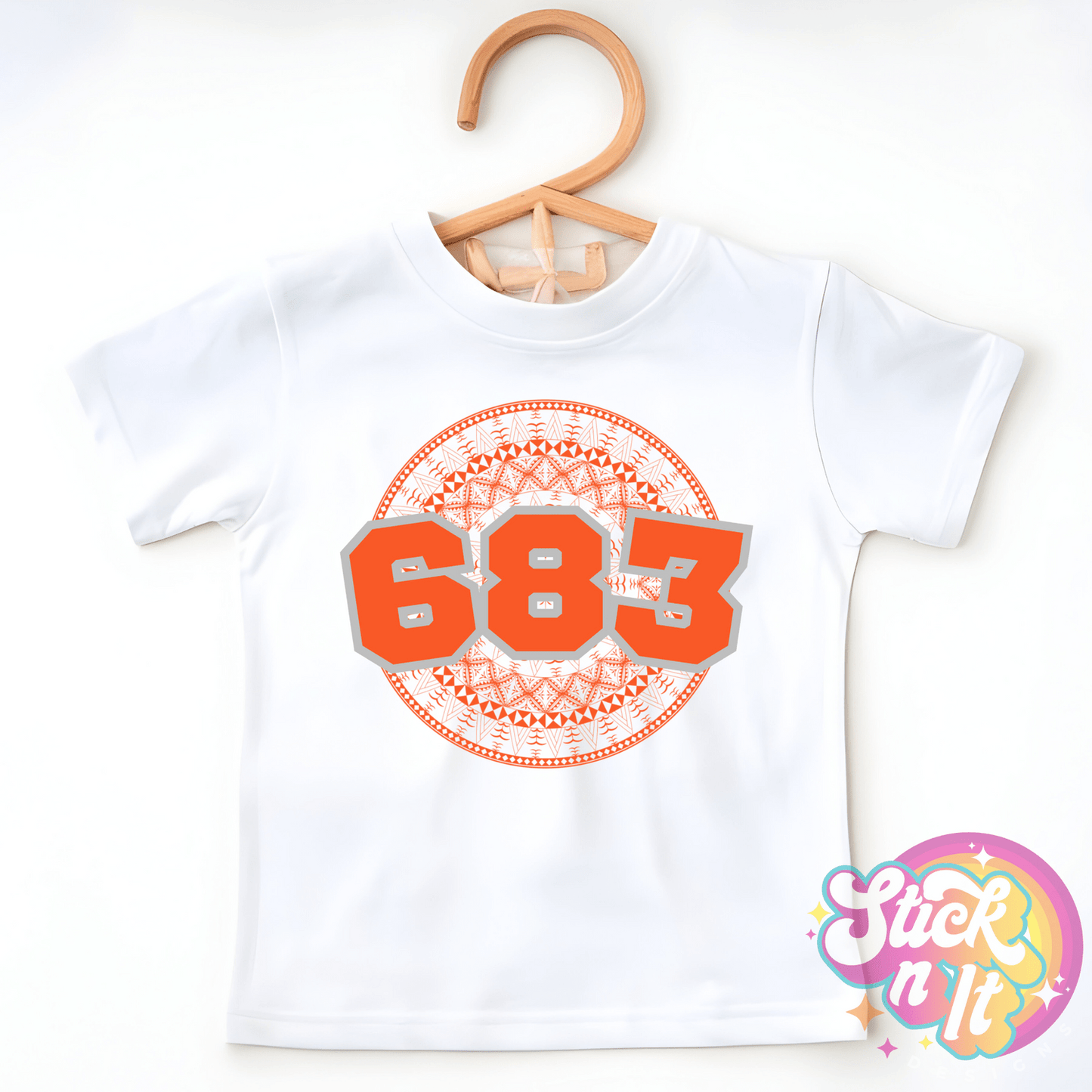 NIUE 683 KIDS WHITE SHIRT - Stick N It