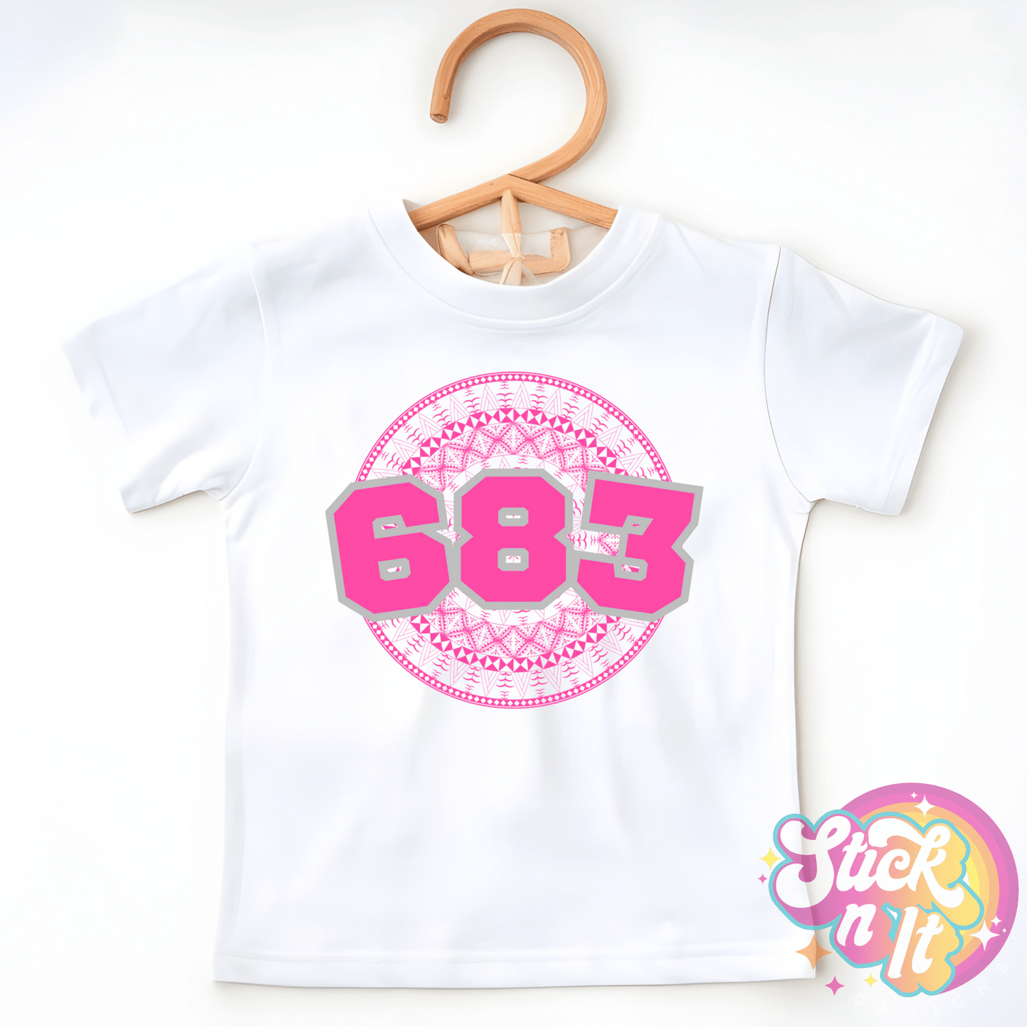 NIUE 683 KIDS WHITE SHIRT - Stick N It
