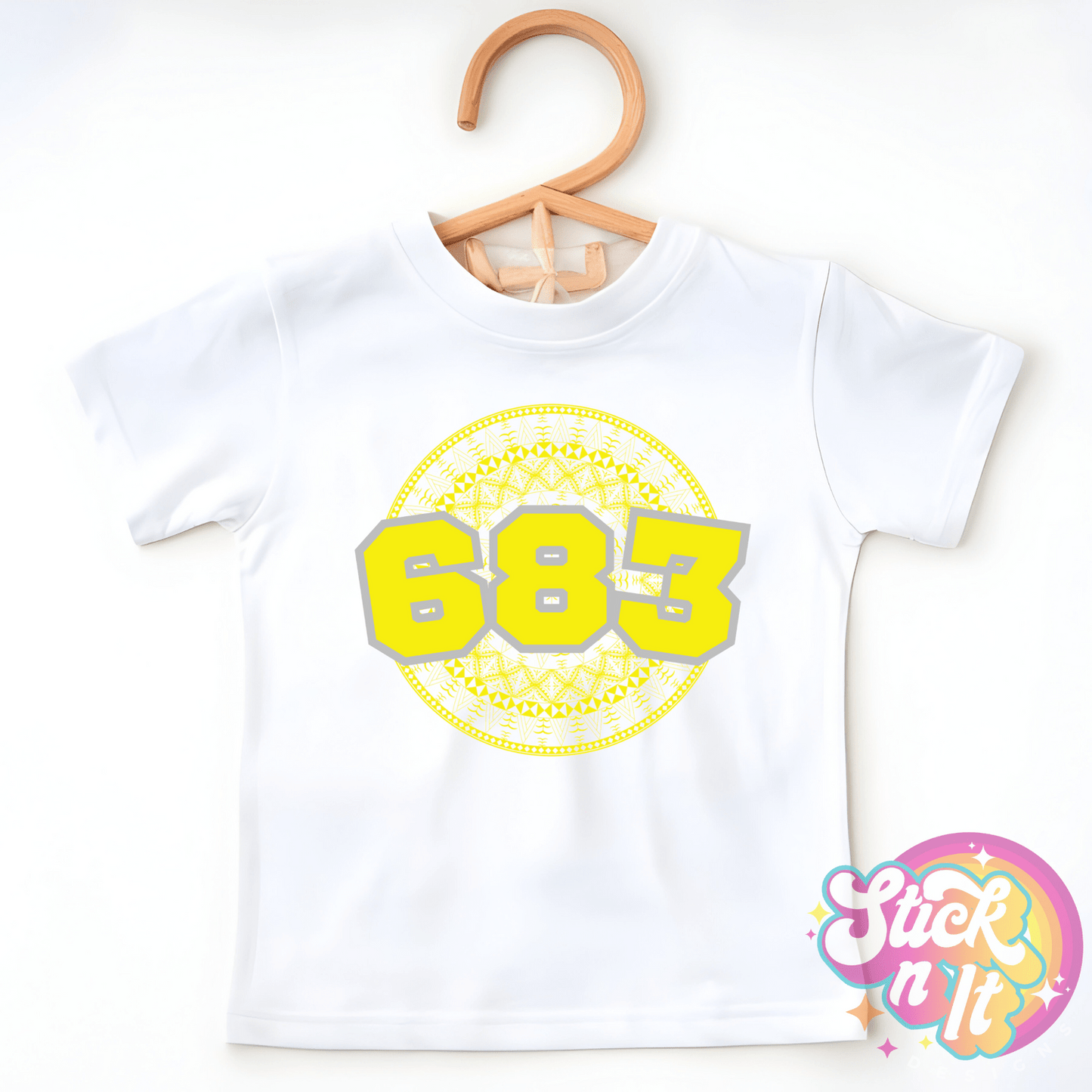 NIUE 683 KIDS WHITE SHIRT - Stick N It