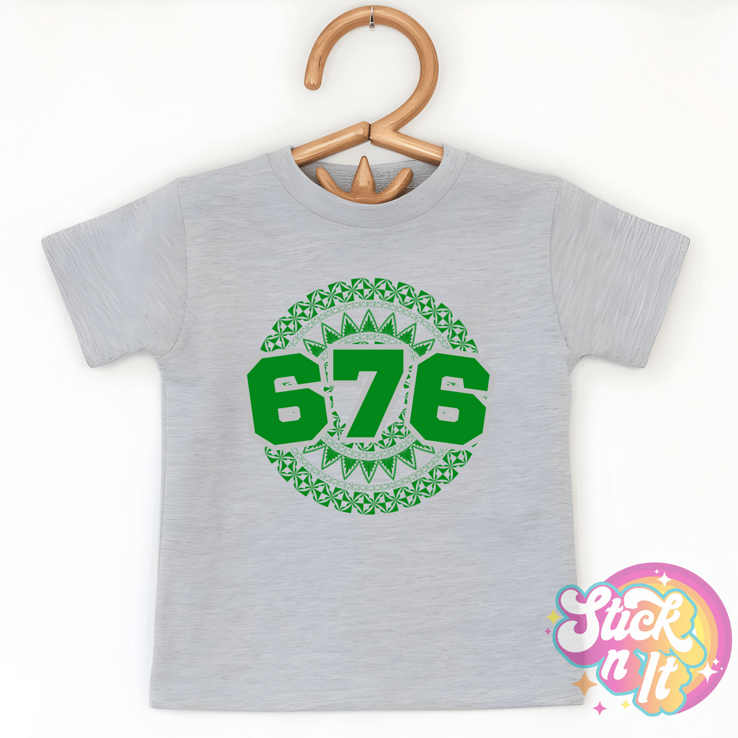 TONGA 676 KIDS GREY SHIRT - Stick N It