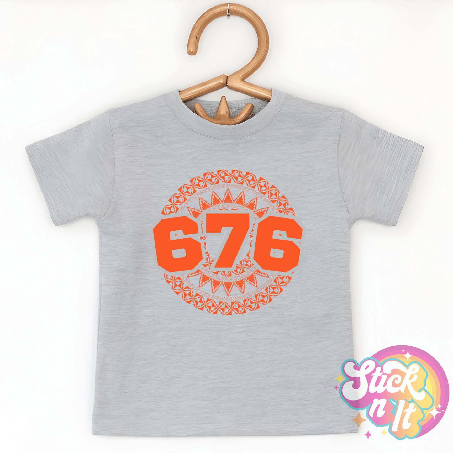TONGA 676 KIDS GREY SHIRT - Stick N It