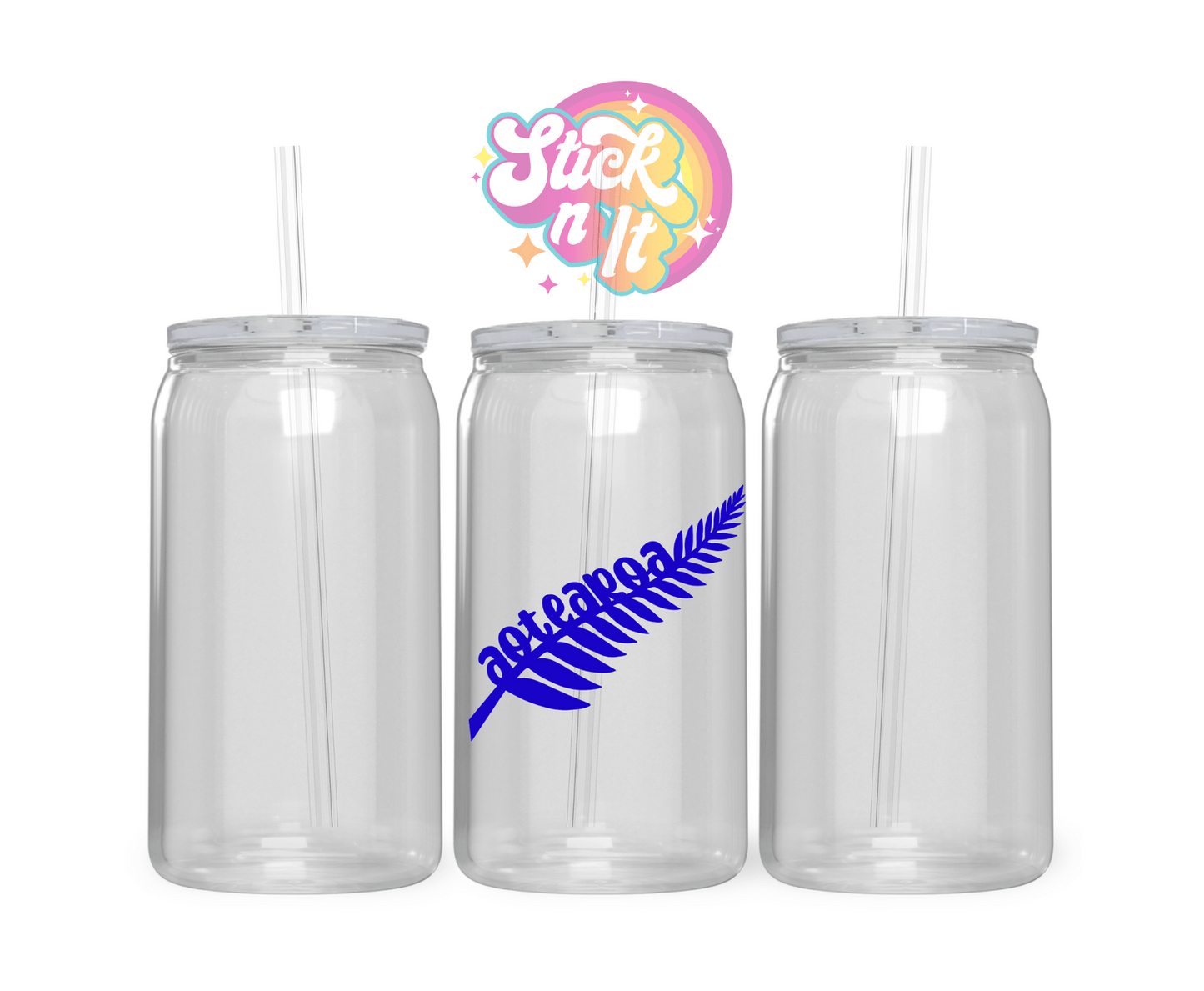 AOTEAROA NZ FERN ACRYLIC CUP - Stick N It