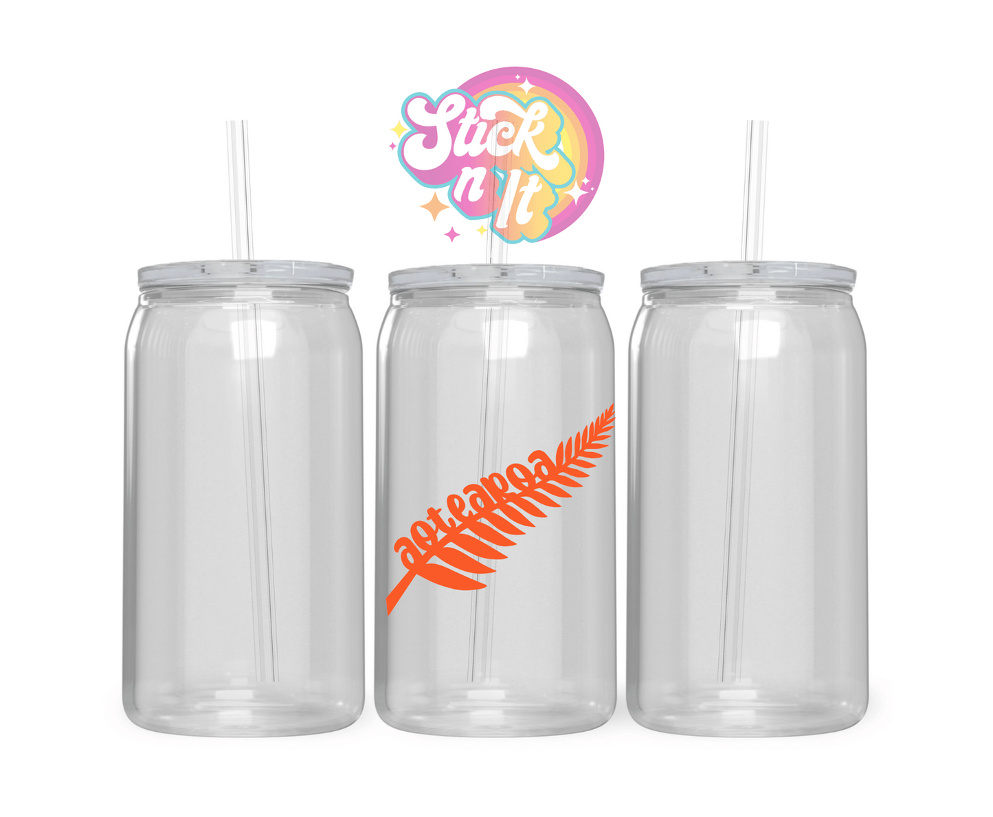 AOTEAROA NZ FERN ACRYLIC CUP - Stick N It