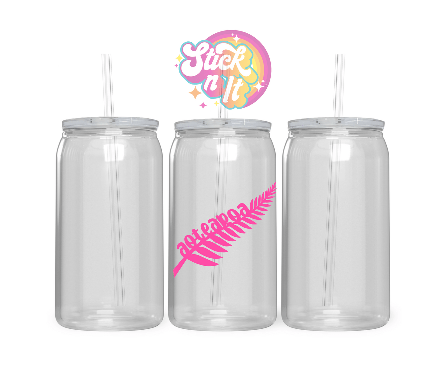 AOTEAROA NZ FERN ACRYLIC CUP - Stick N It