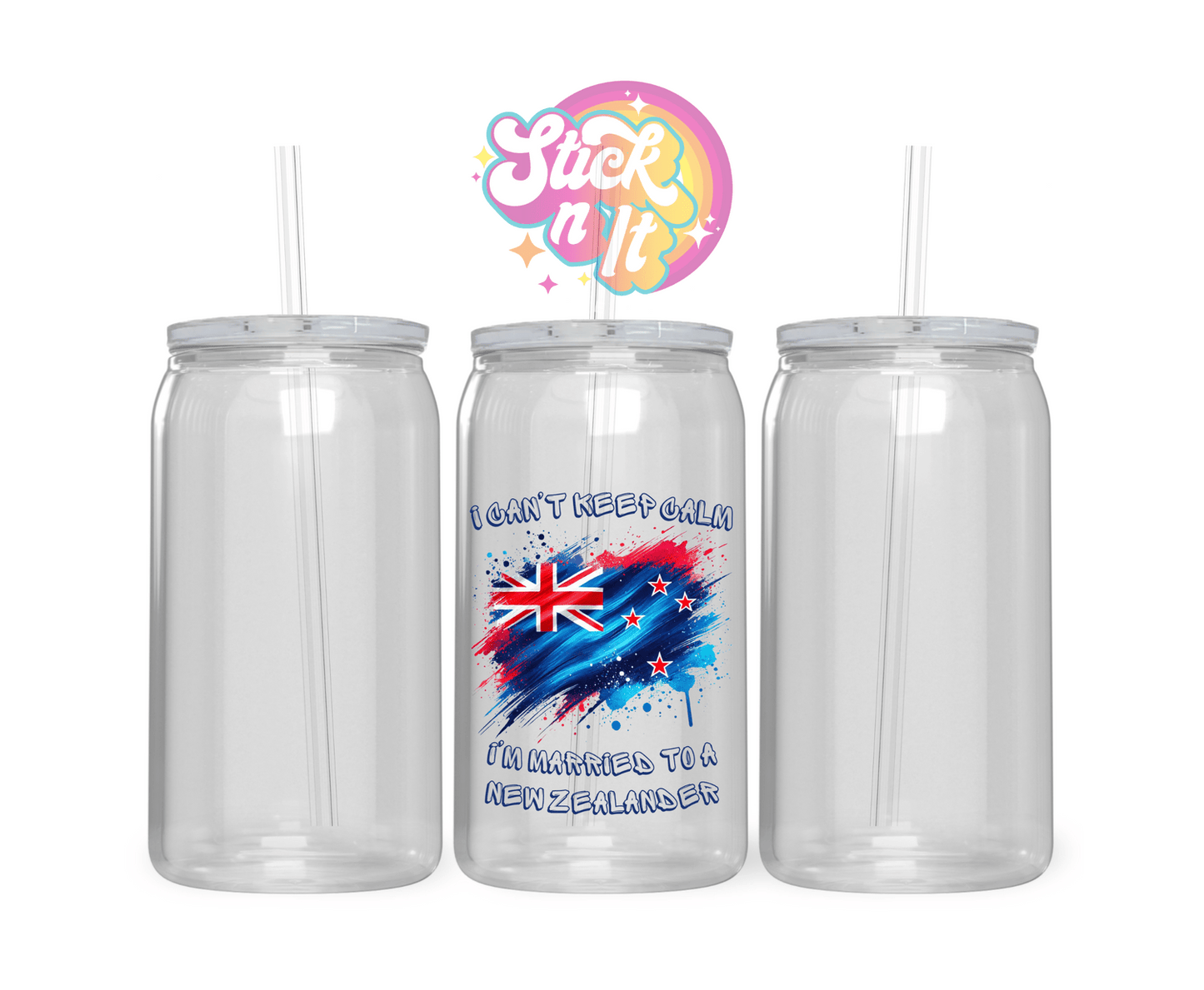 CHEEKY AOTEAROA ACRYLIC CUP - Stick N It