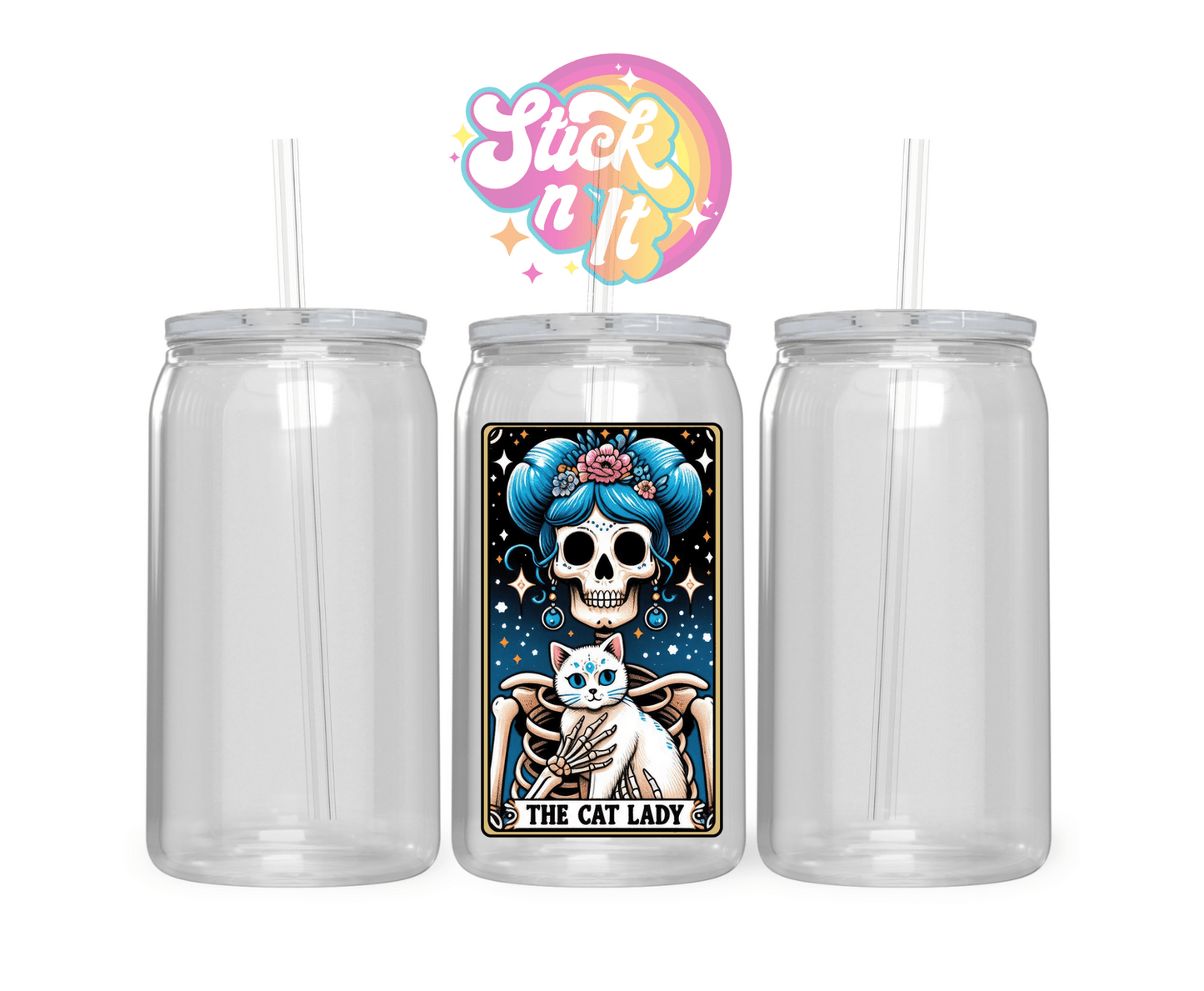 TAROT ACRYLIC CUPS - Stick N It