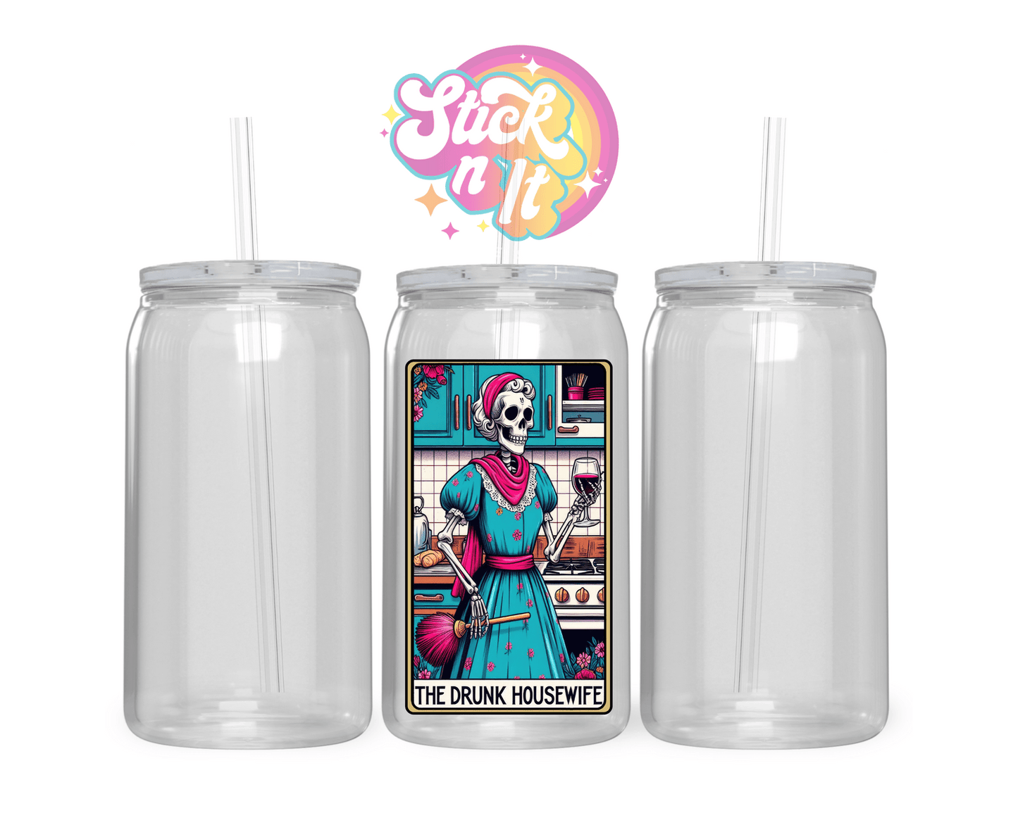 TAROT ACRYLIC CUPS - Stick N It
