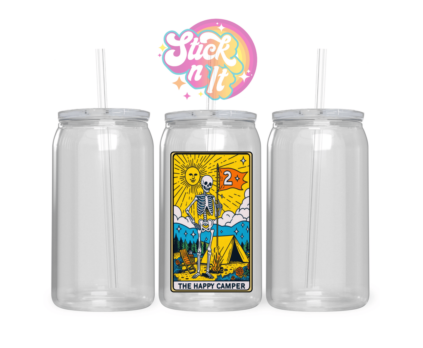TAROT ACRYLIC CUPS - Stick N It