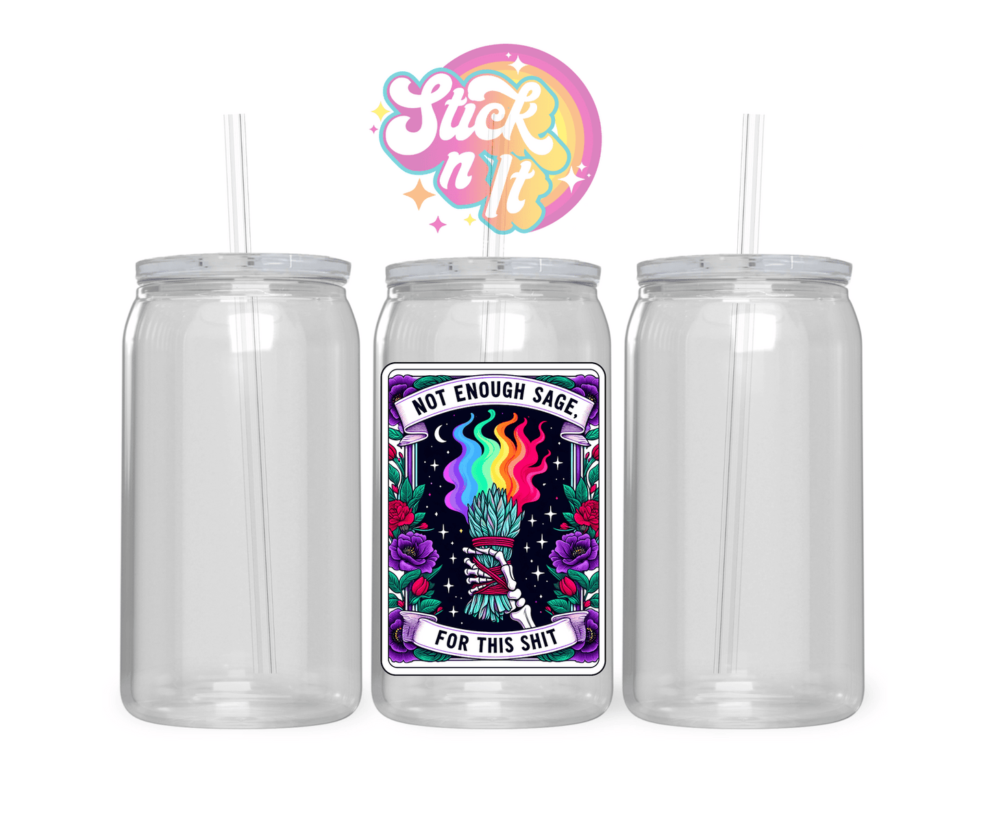 TAROT ACRYLIC CUPS - Stick N It