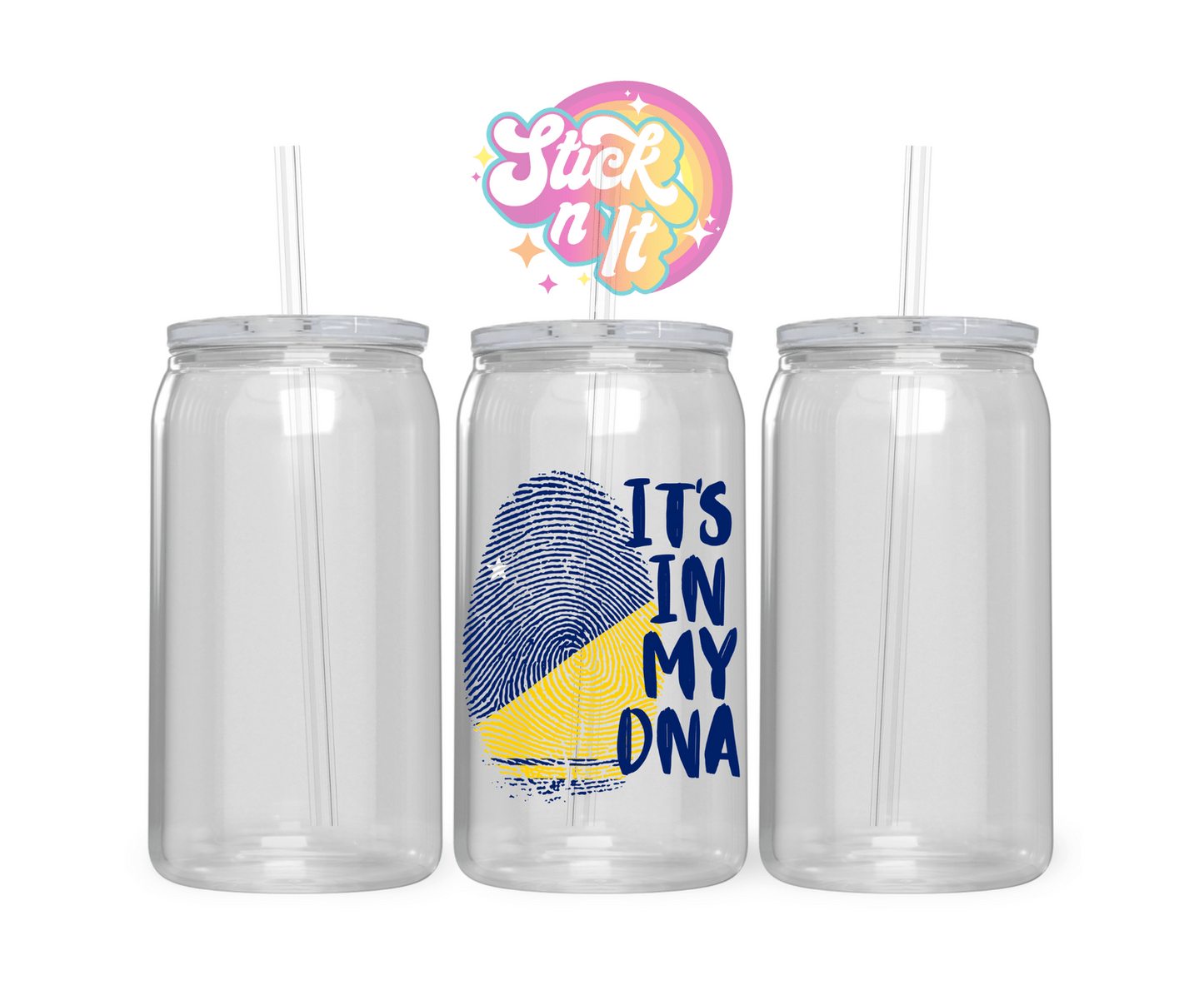 TOKELAU IT'S IN MY DNA ACRYLIC CUP - Stick N It