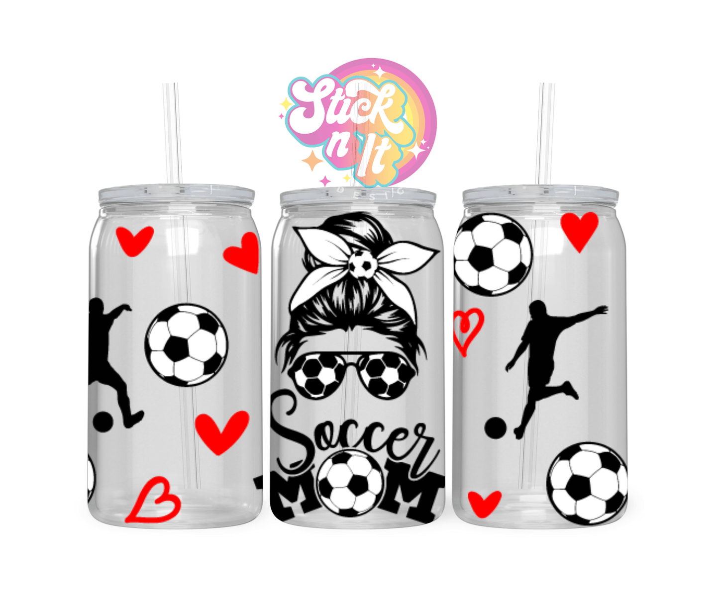 SOCCER MUM ACRYLIC CUP - Stick N It