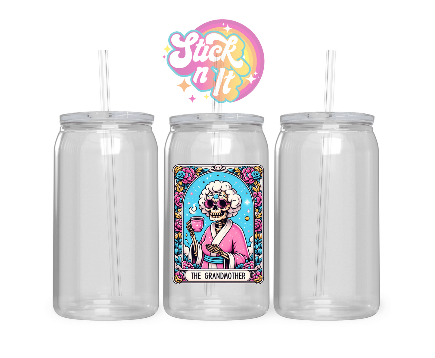 TAROT ACRYLIC CUPS - Stick N It