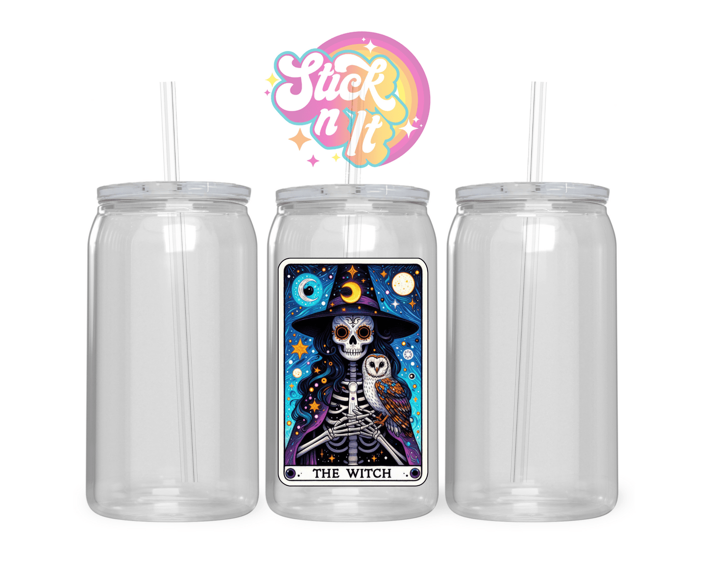 TAROT ACRYLIC CUPS - Stick N It