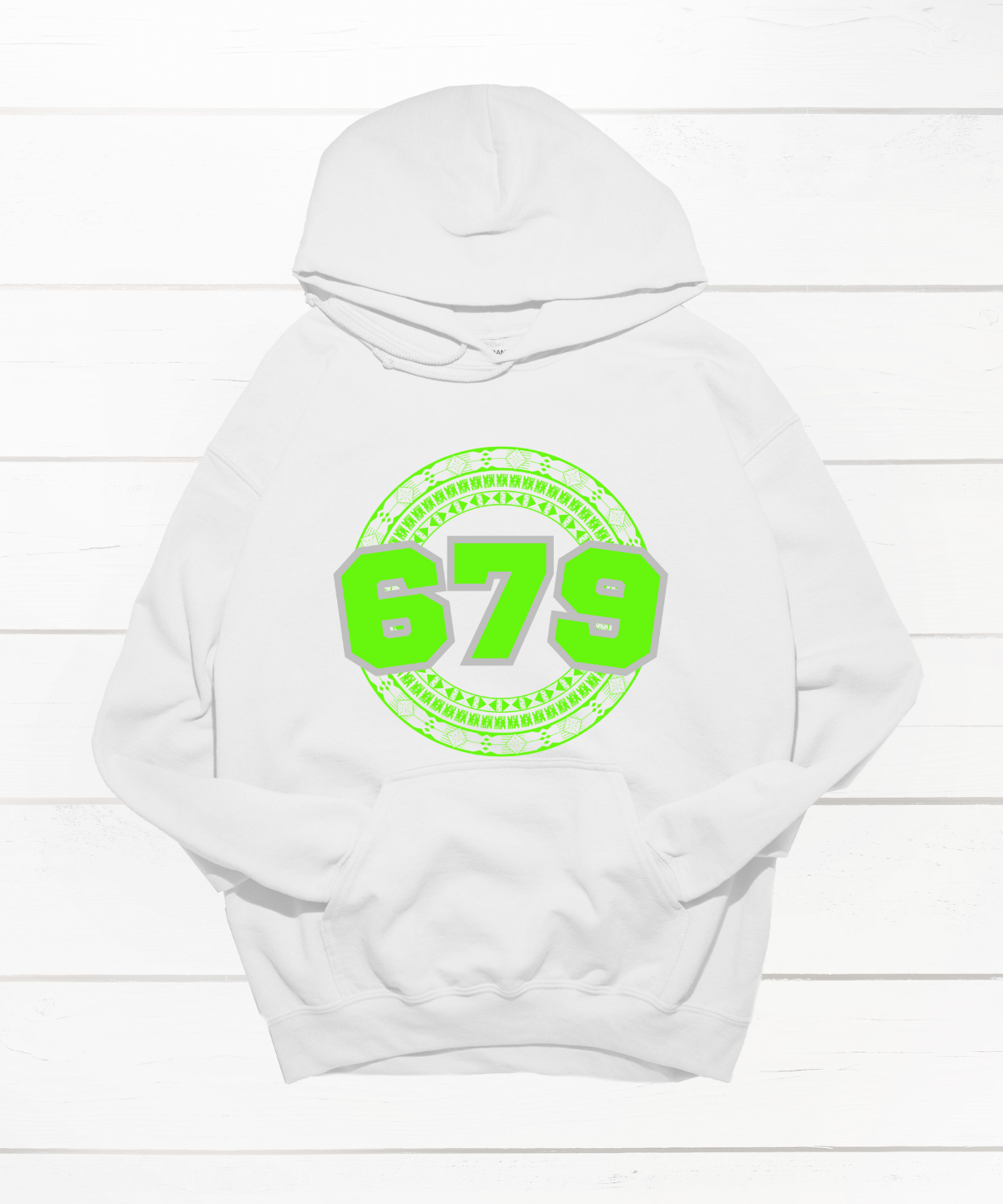 FIJI 679 WHITE HOODIE - Stick N It