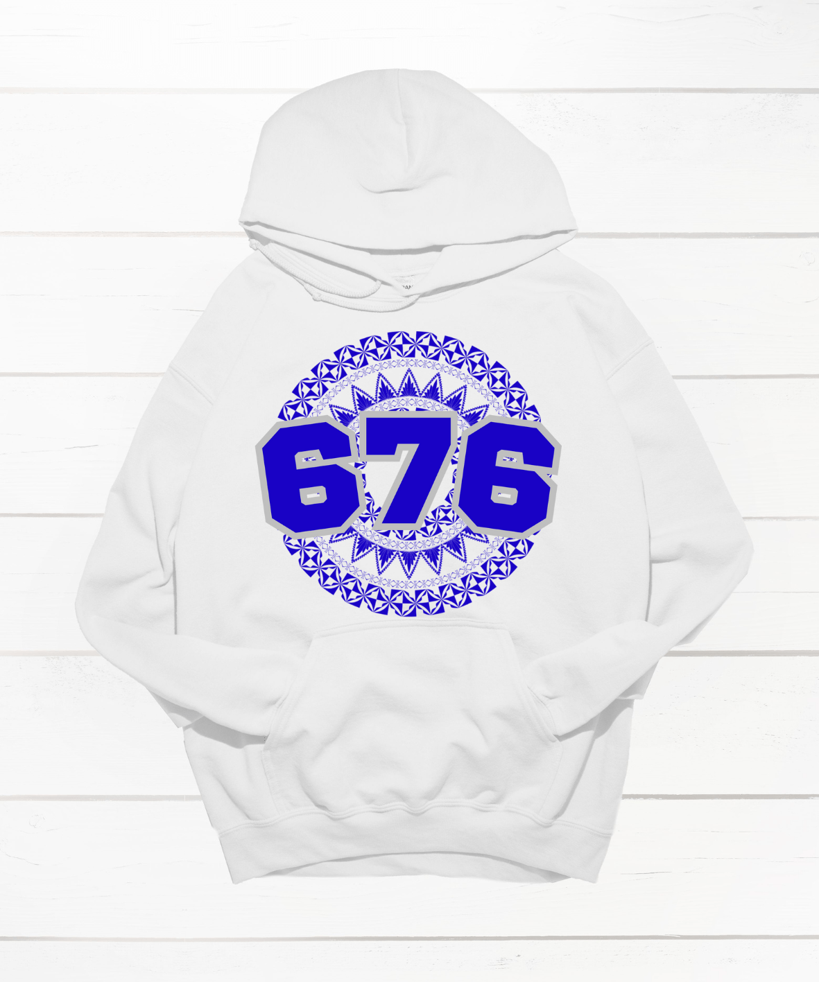 TONGA 676 WHITE HOODIE - Stick N It