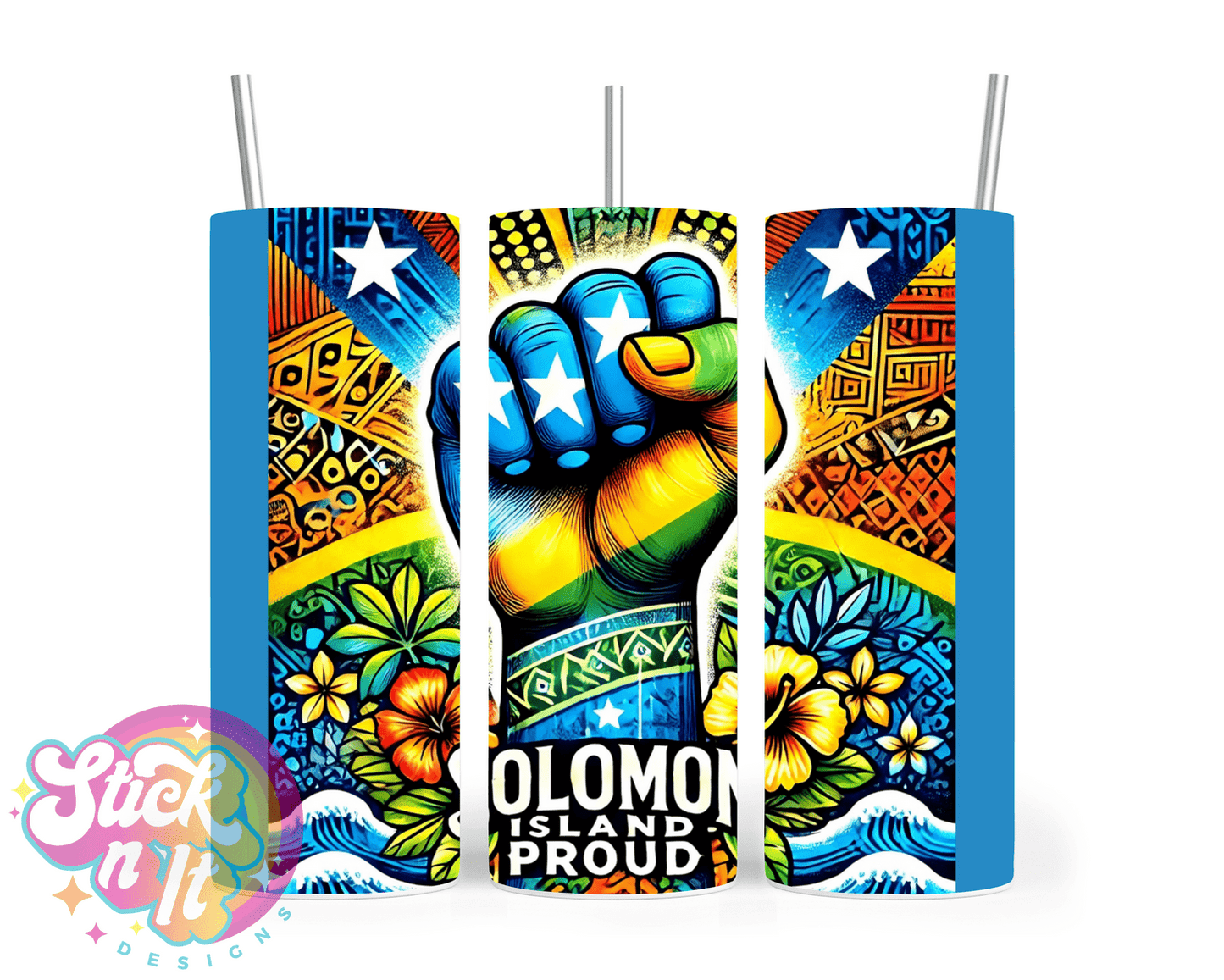 SOLOMON ISLANDS PROUD INSULATED TUMBLER - Stick N It