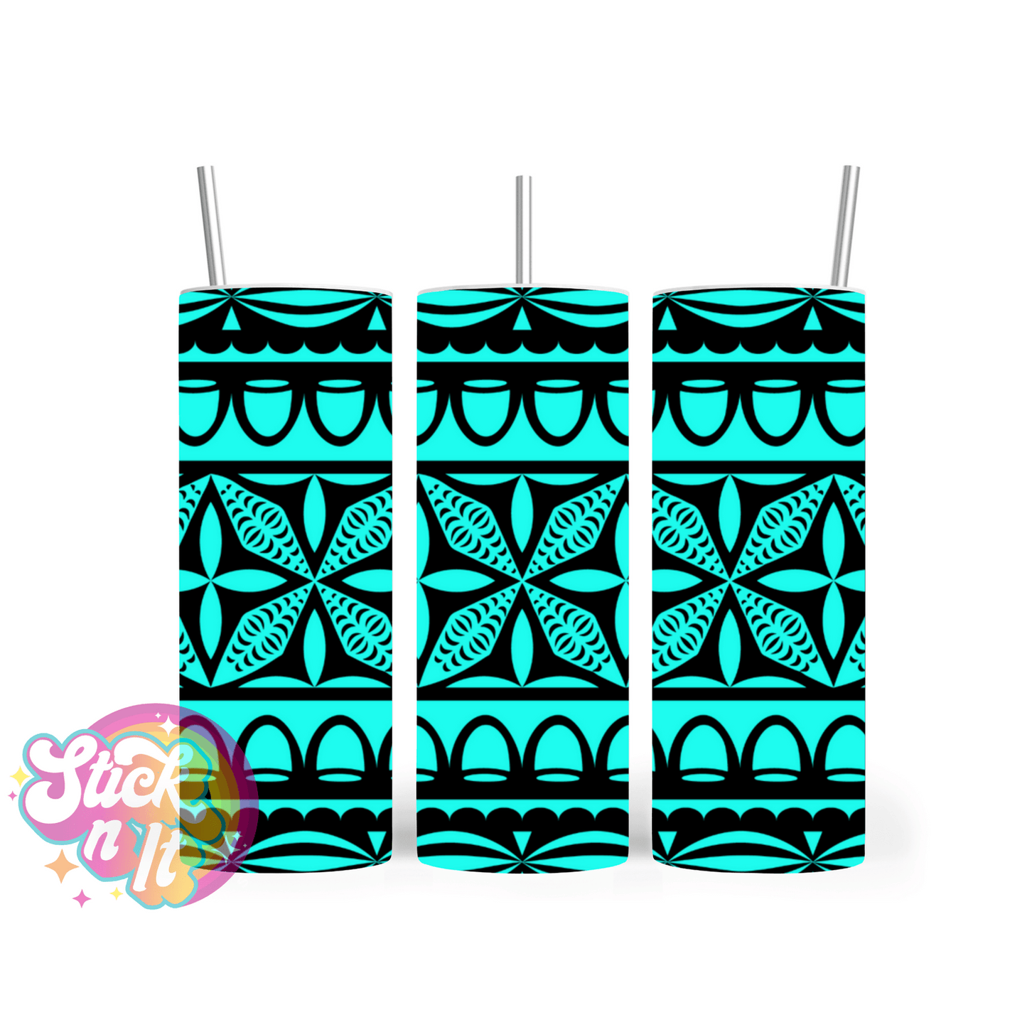 TONGA INSULATED TUMBLER 9 | PASIFIKA | POLYNESIAN - Stick N It