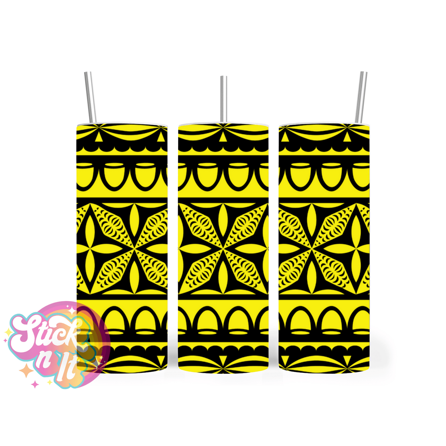 TONGA INSULATED TUMBLER 9 | PASIFIKA | POLYNESIAN - Stick N It