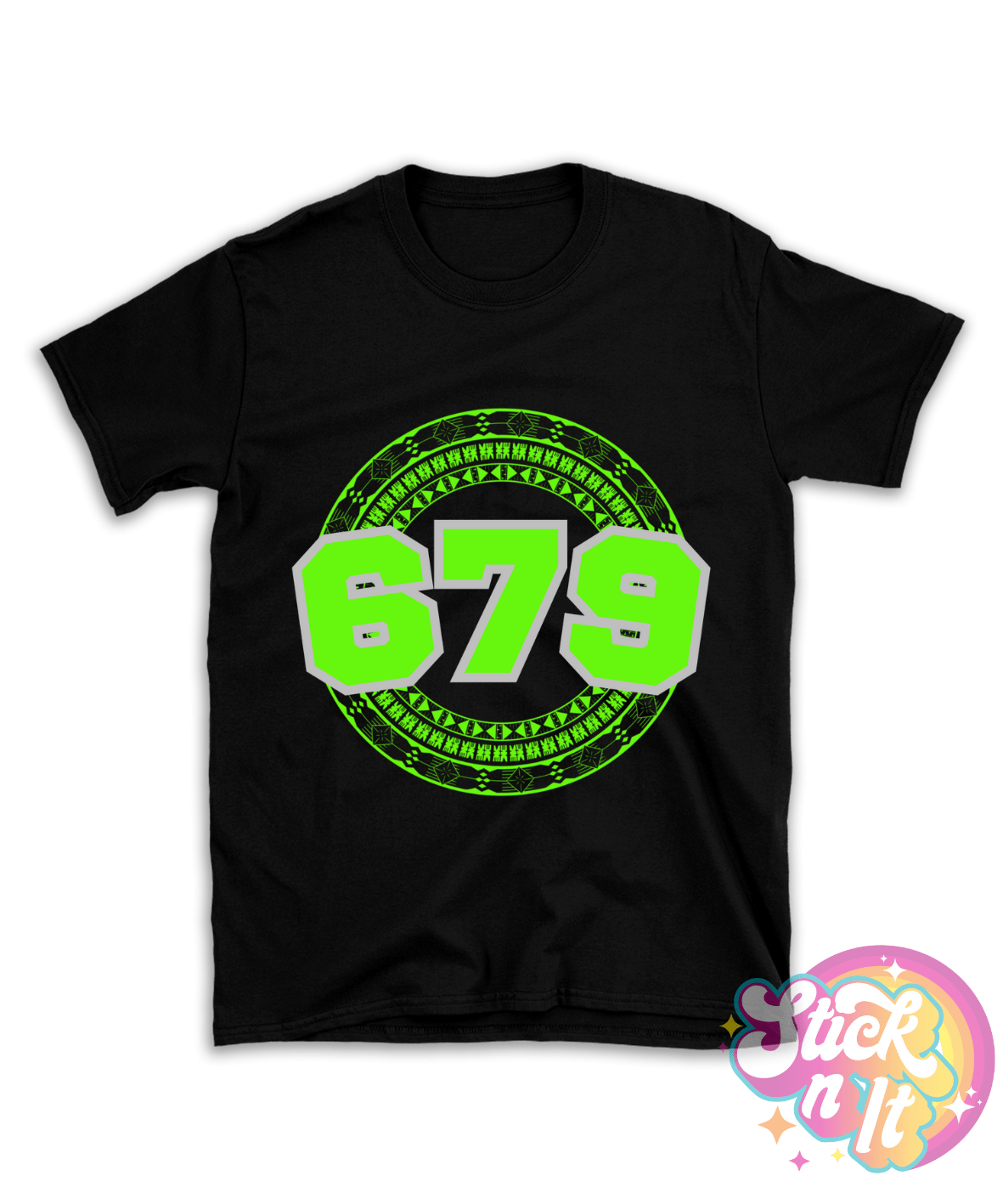 FIJI 679 BLACK SHIRT - Stick N It