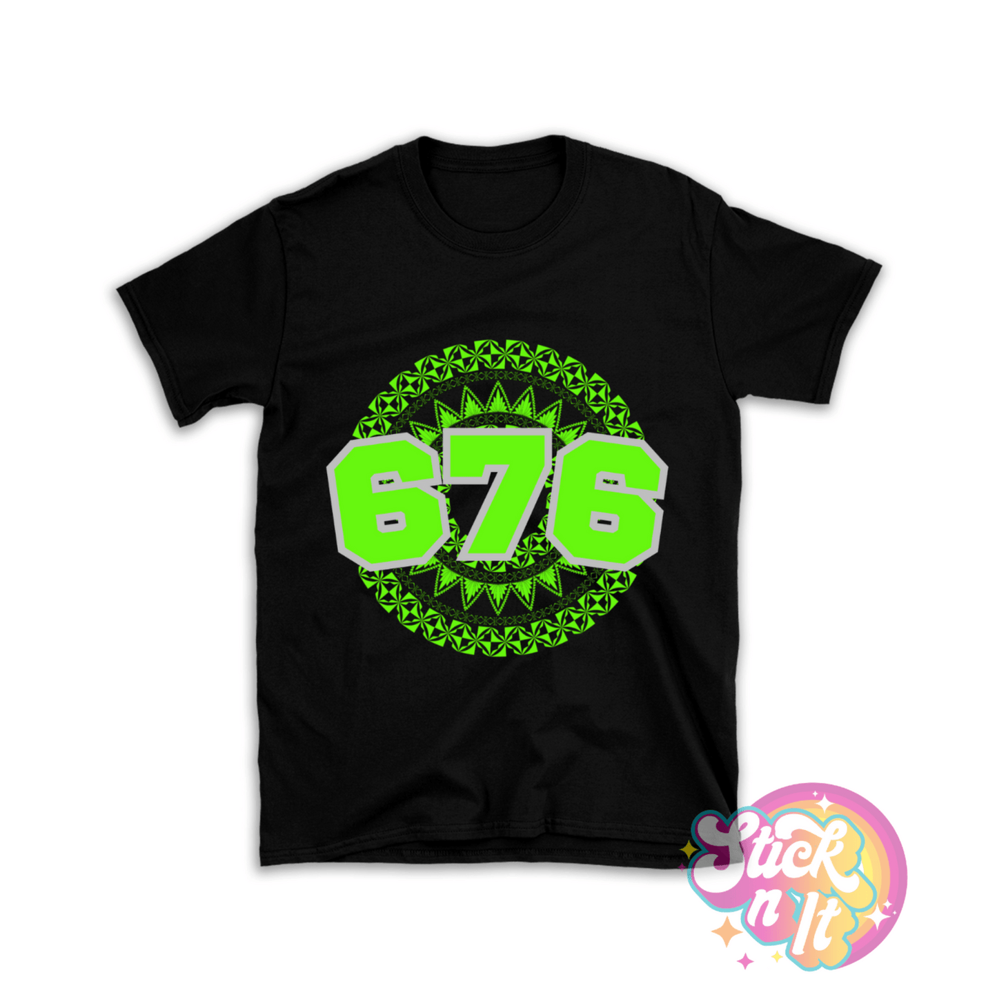 TONGA 676 BLACK SHIRT - Stick N It