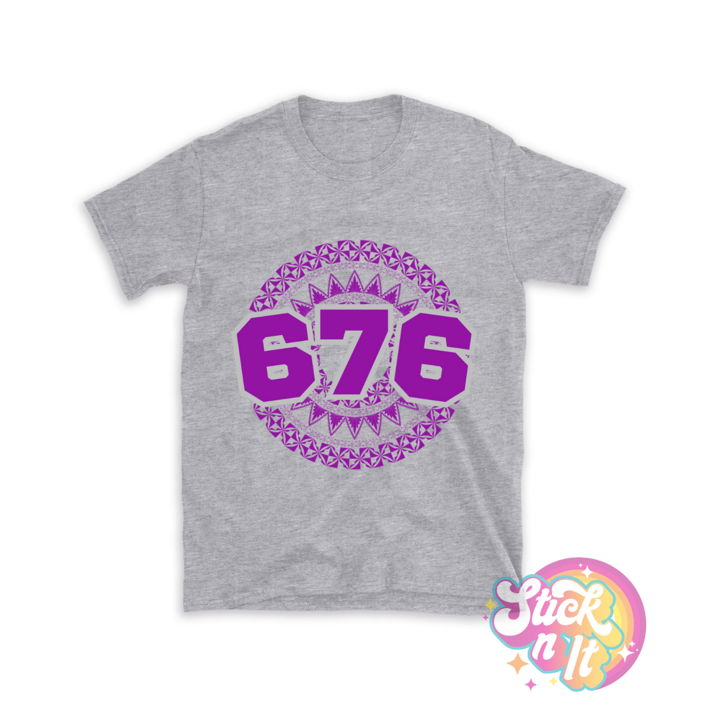 TONGA 676 GREY SHIRT - Stick N It