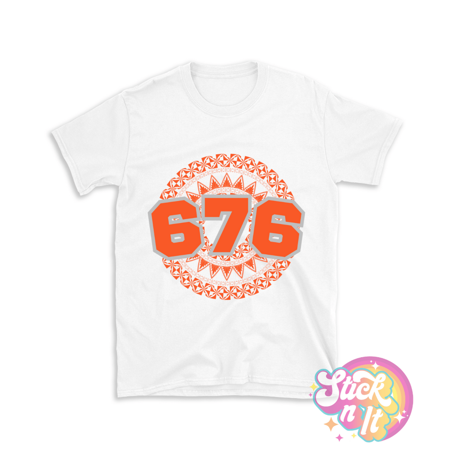 TONGA 676 WHITE SHIRT - Stick N It