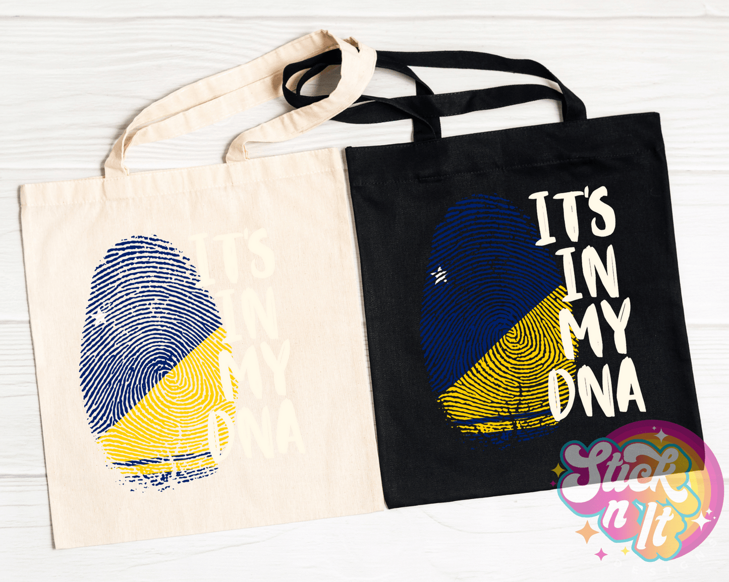 TOKELAU IT'S IN MY DNA TOTE BAG - Stick N It