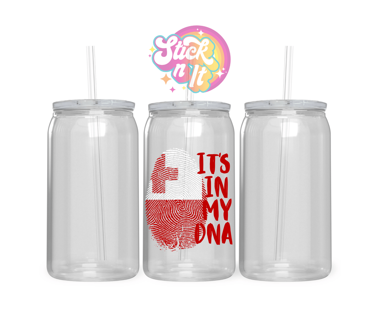 TONGA IT'S IN MY DNA ACRYLIC CUP - Stick N It