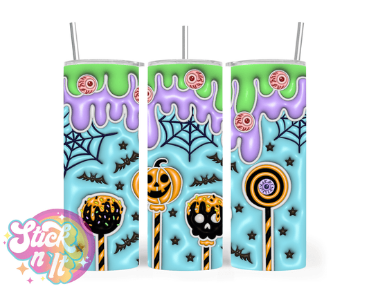 HALLOWEEN LOLLIES INSULATED TUMBLER - Stick N It