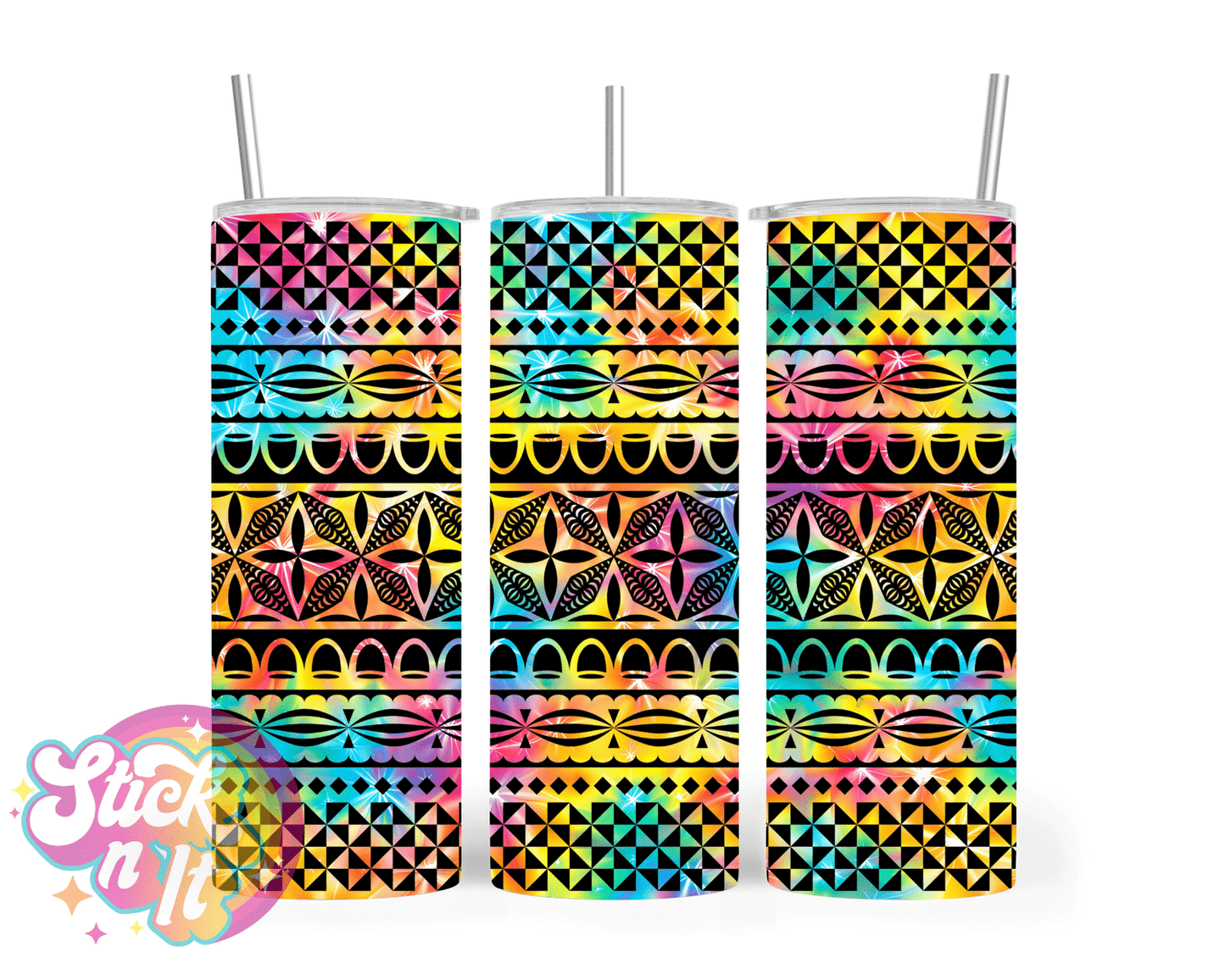 TONGA INSULATED TUMBLER 9 | PASIFIKA | POLYNESIAN - Stick N It