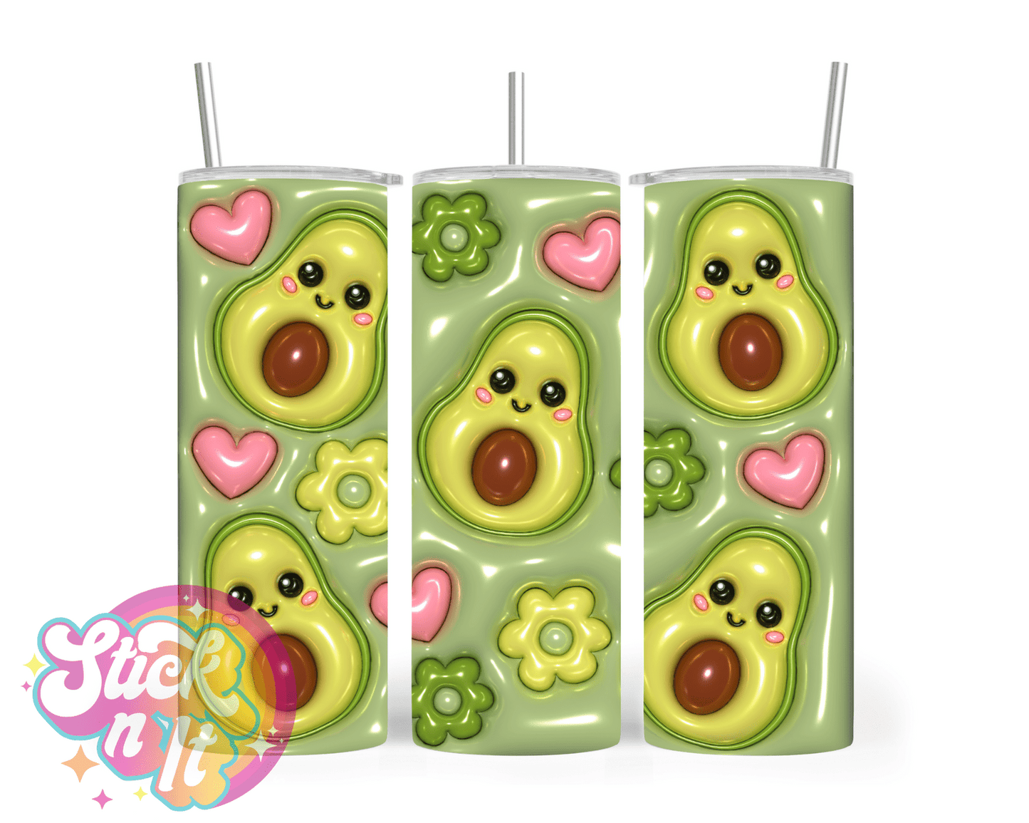 AVOCADO INSULATED TUMBLER - Stick N It