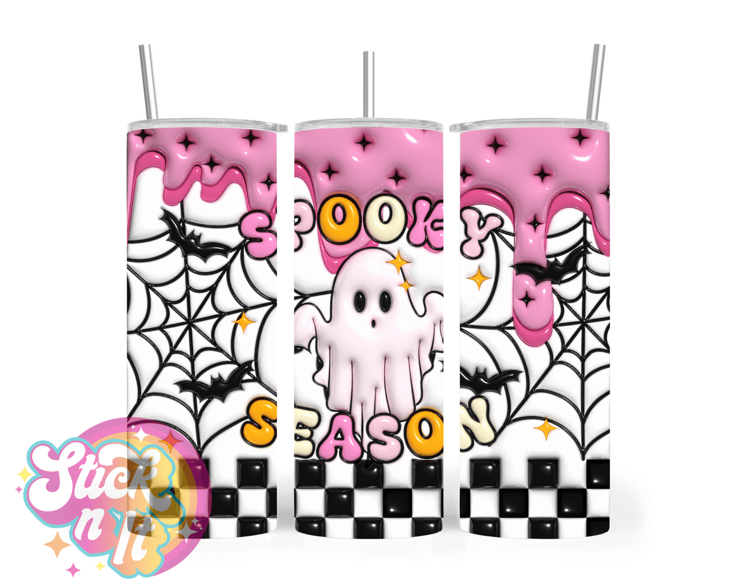 SPOOKY SEASON INSULATED TUMBLER - Stick N It