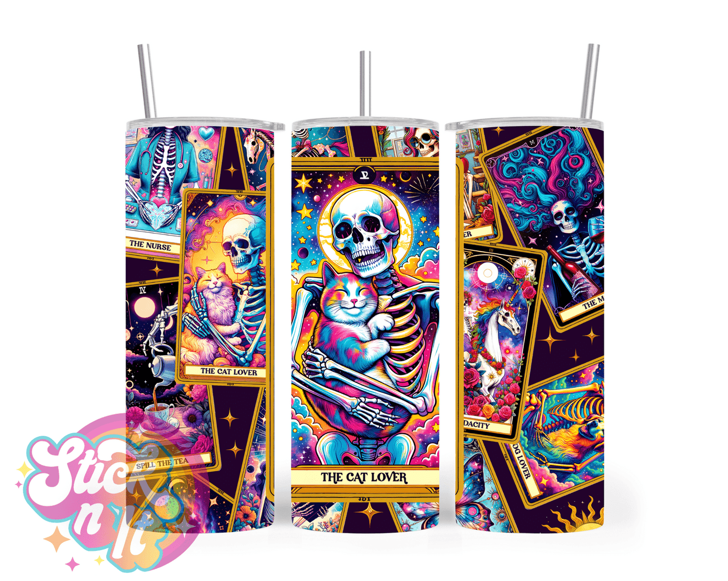 TAROT INSULATED TUMBLERS - Stick N It