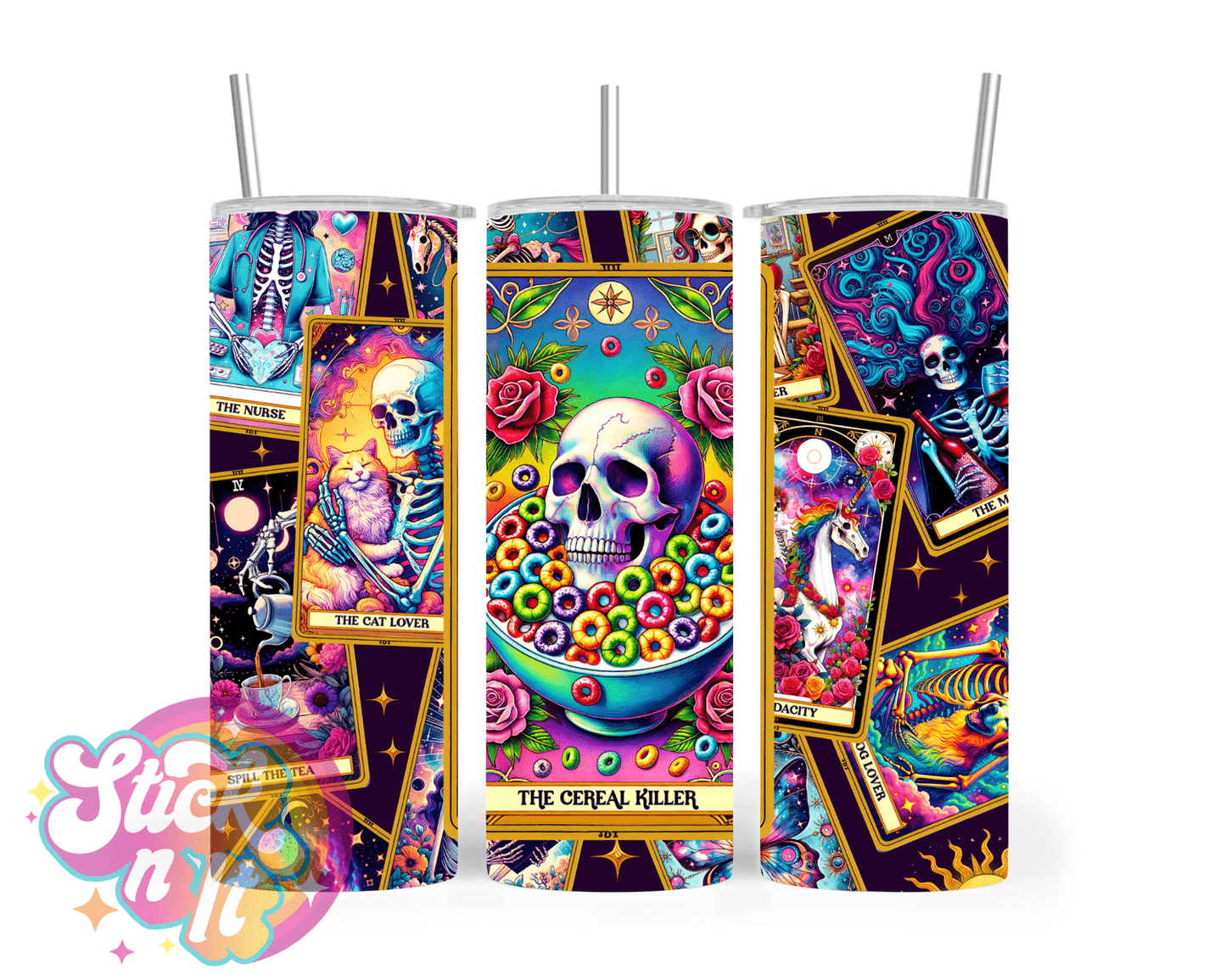 TAROT INSULATED TUMBLERS - Stick N It