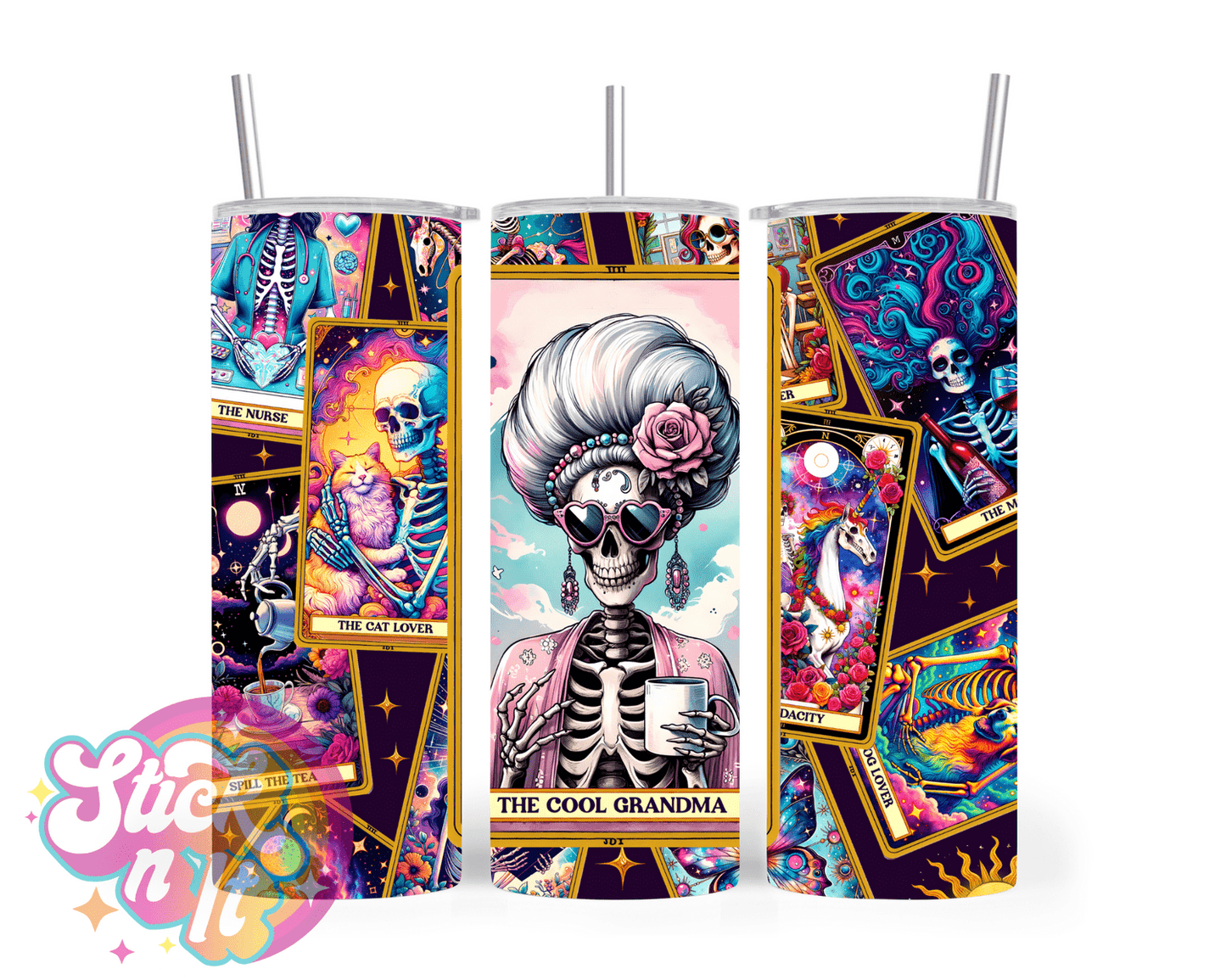 TAROT INSULATED TUMBLERS - Stick N It