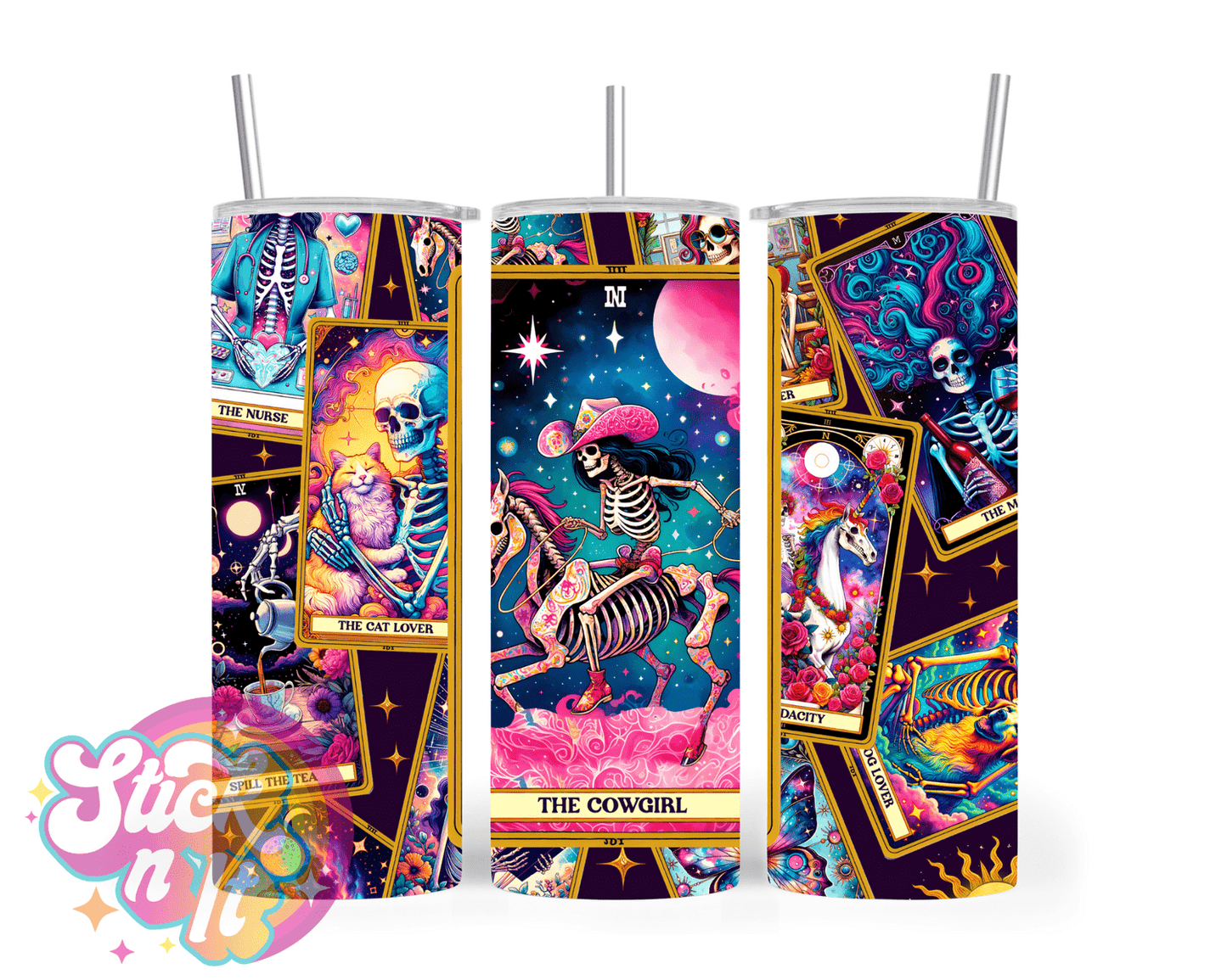 TAROT INSULATED TUMBLERS - Stick N It