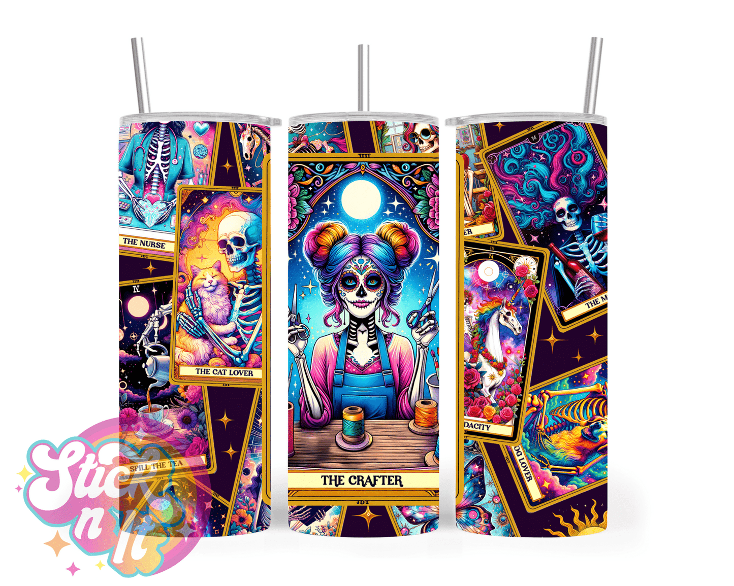 TAROT INSULATED TUMBLERS - Stick N It
