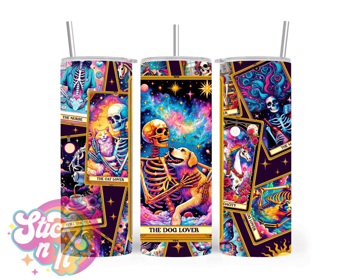 TAROT INSULATED TUMBLERS - Stick N It