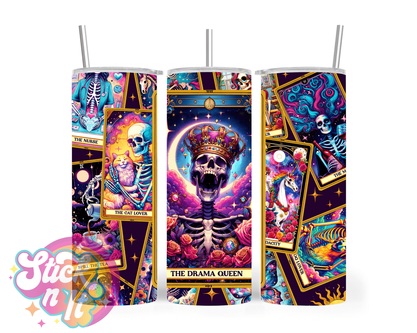 TAROT INSULATED TUMBLERS - Stick N It