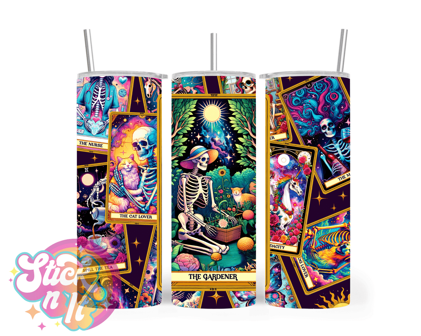 TAROT INSULATED TUMBLERS - Stick N It